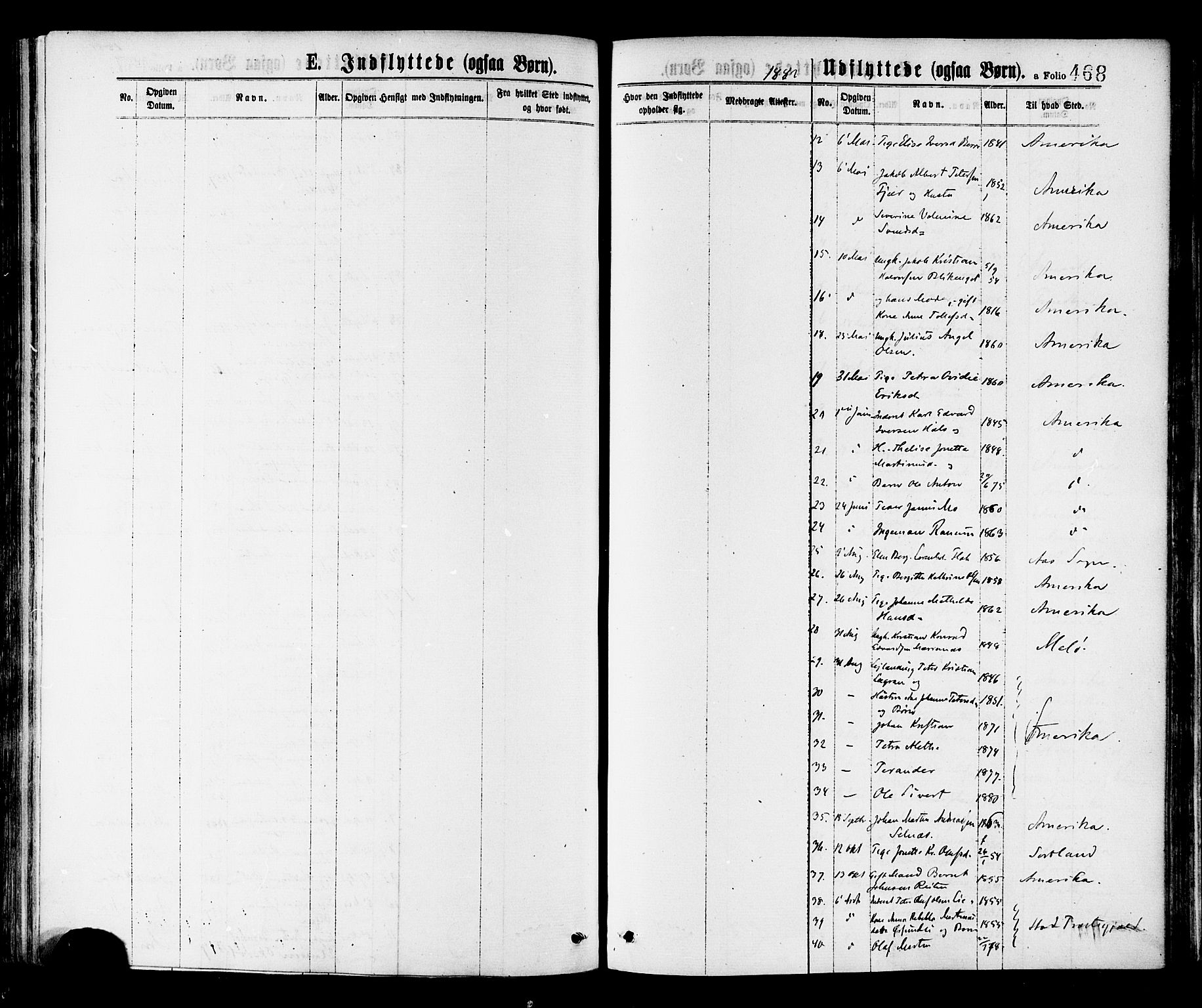 Ministerialprotokoller, klokkerbøker og fødselsregistre - Nord-Trøndelag, SAT/A-1458/768/L0572: Parish register (official) no. 768A07, 1874-1886, p. 468