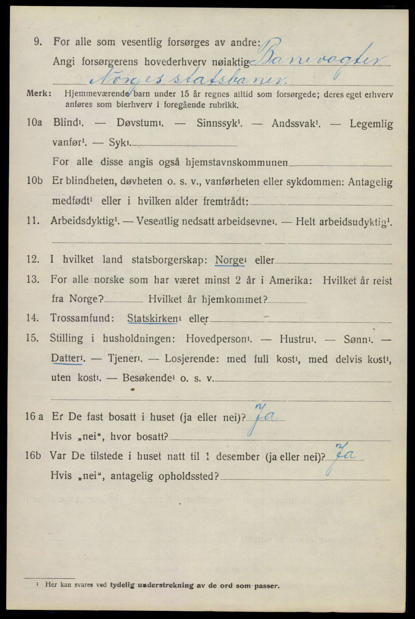 SAO, 1920 census for Blaker, 1920, p. 3070