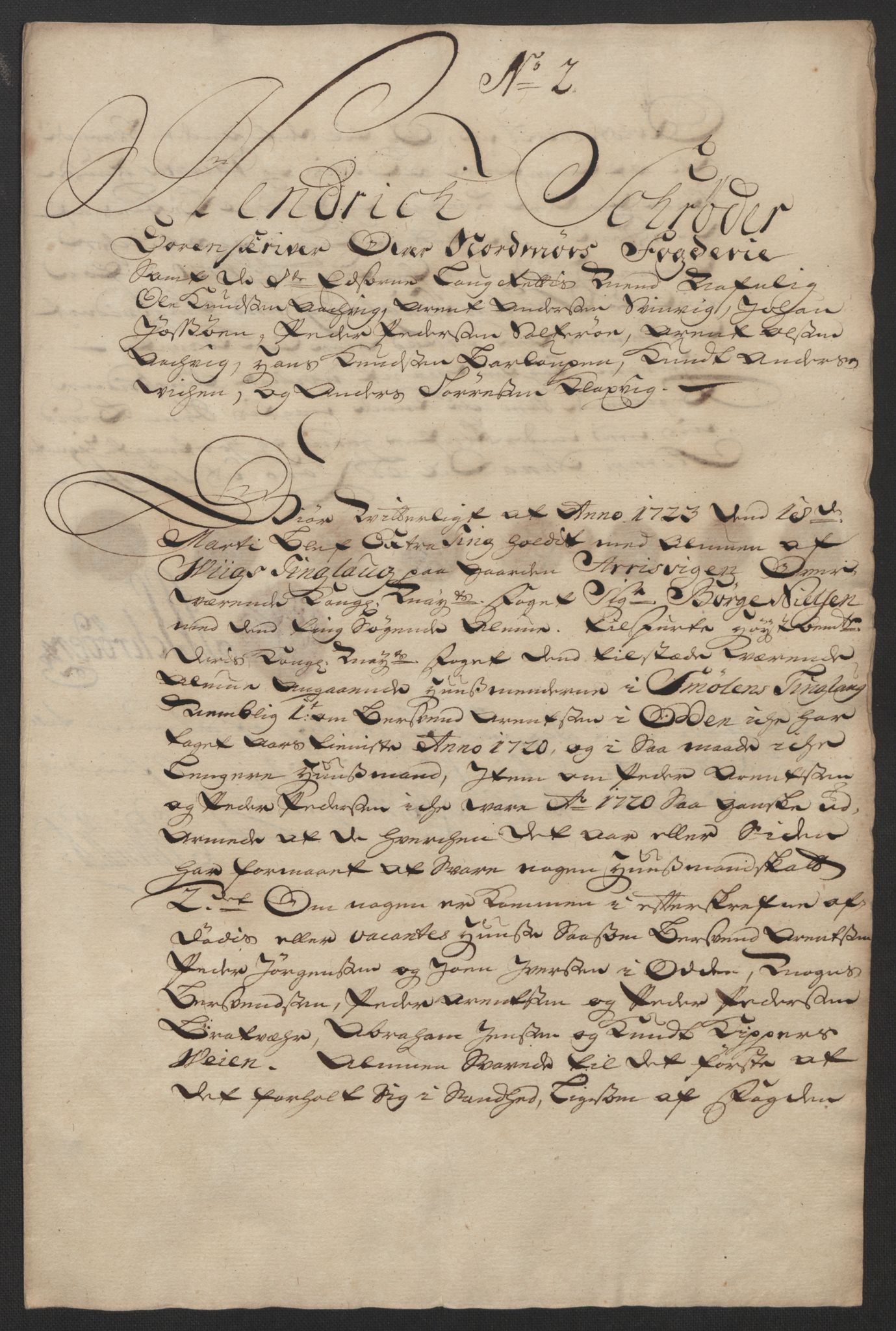 Rentekammeret inntil 1814, Reviderte regnskaper, Fogderegnskap, RA/EA-4092/R56/L3753: Fogderegnskap Nordmøre, 1720, p. 576