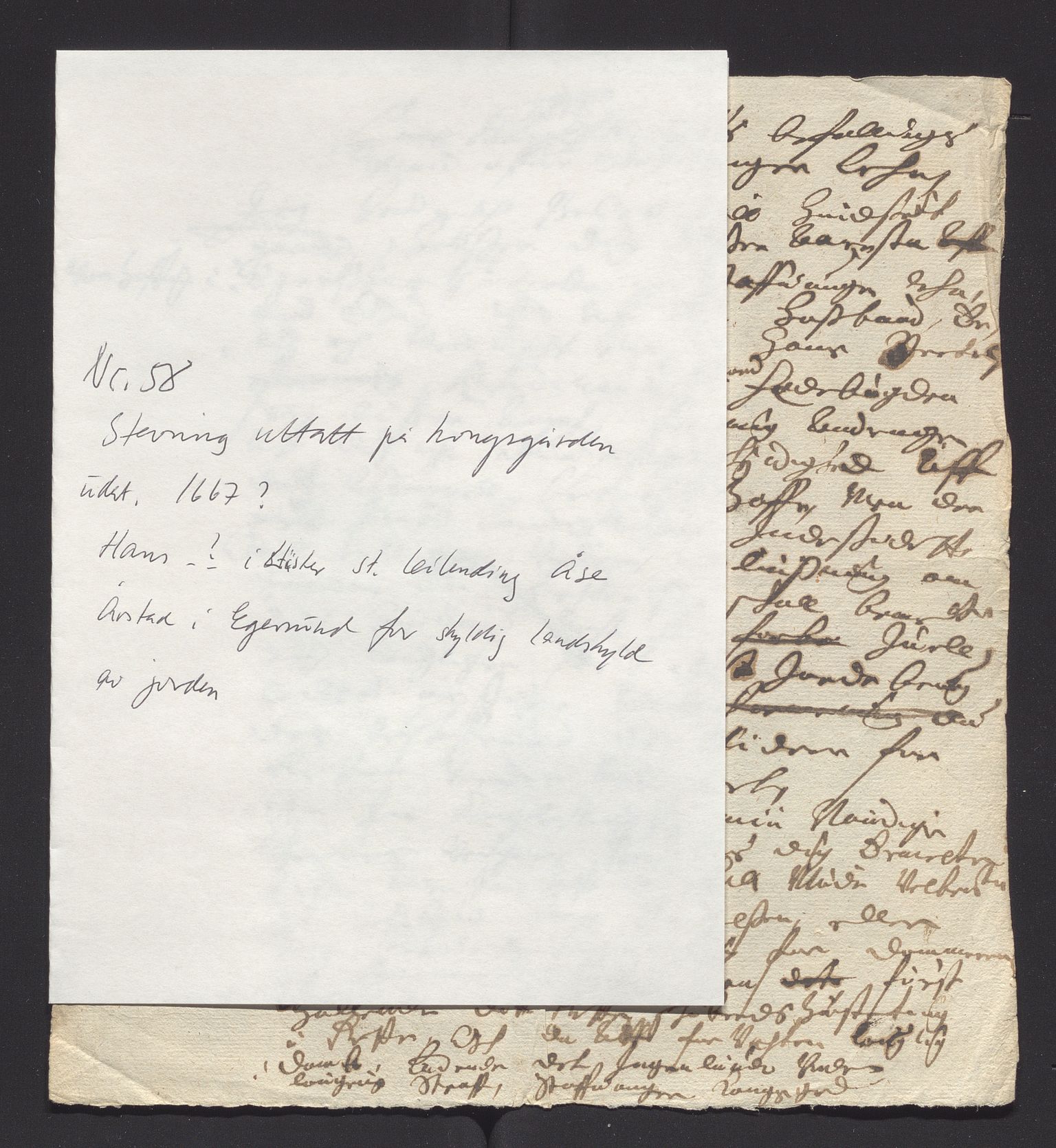 Stavanger len, AV/SAST-A-101870/Ob/L0041: Diverse, 1667-1670, p. 16