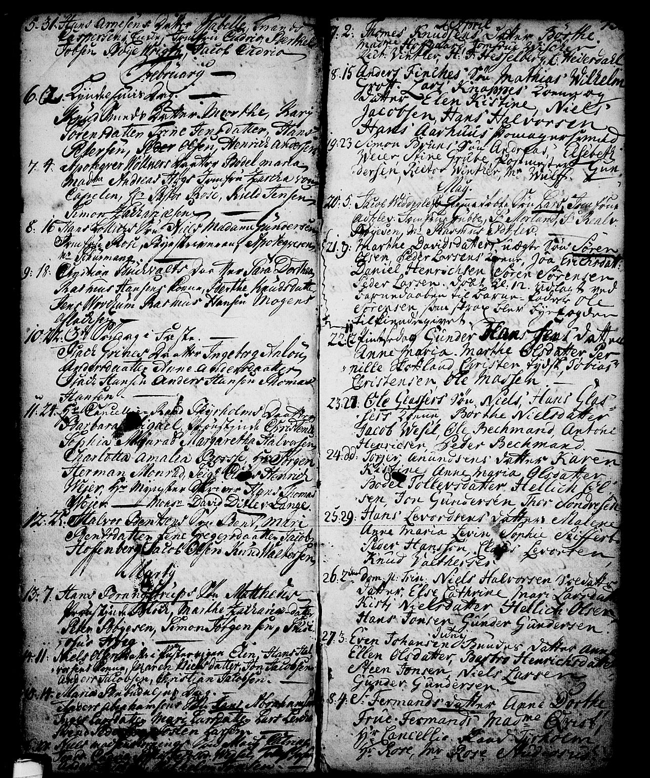 Skien kirkebøker, SAKO/A-302/G/Ga/L0001: Parish register (copy) no. 1, 1756-1791, p. 73