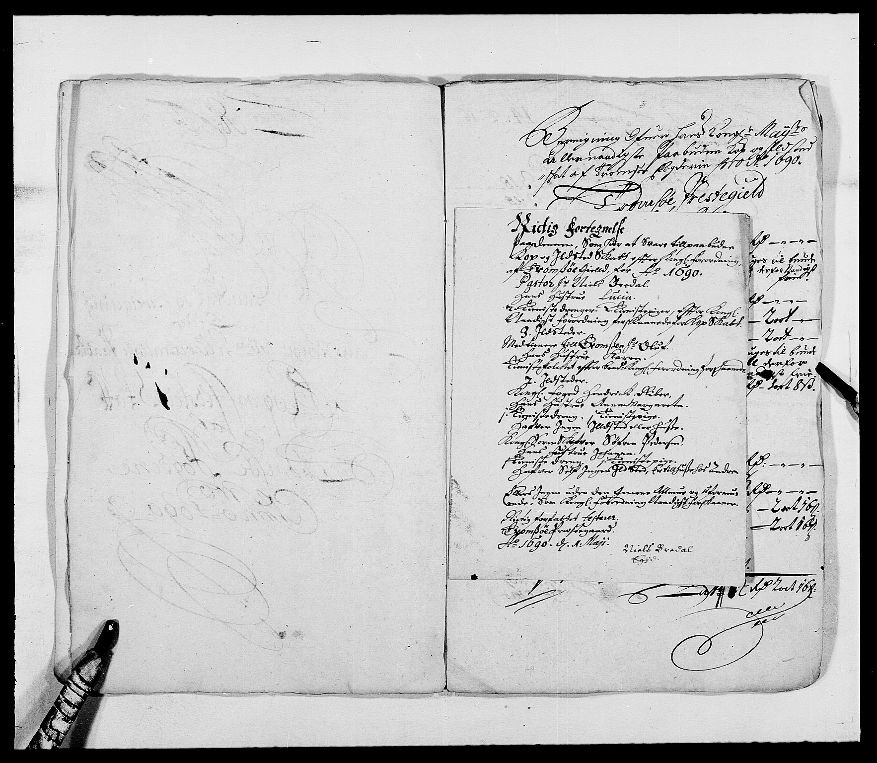 Rentekammeret inntil 1814, Reviderte regnskaper, Fogderegnskap, RA/EA-4092/R68/L4751: Fogderegnskap Senja og Troms, 1690-1693, p. 50