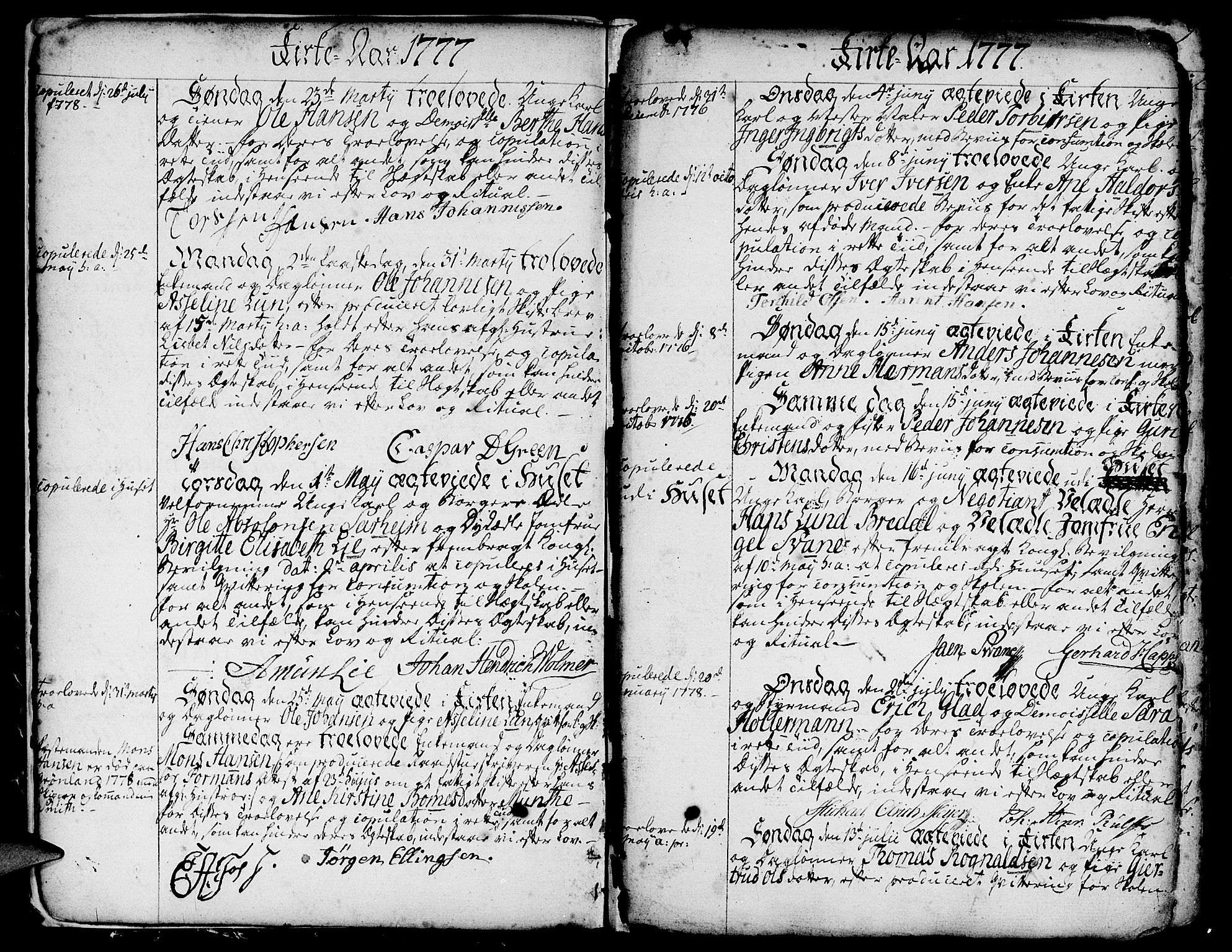 Nykirken Sokneprestembete, SAB/A-77101/H/Haa/L0008: Parish register (official) no. A 8, 1776-1814, p. 8