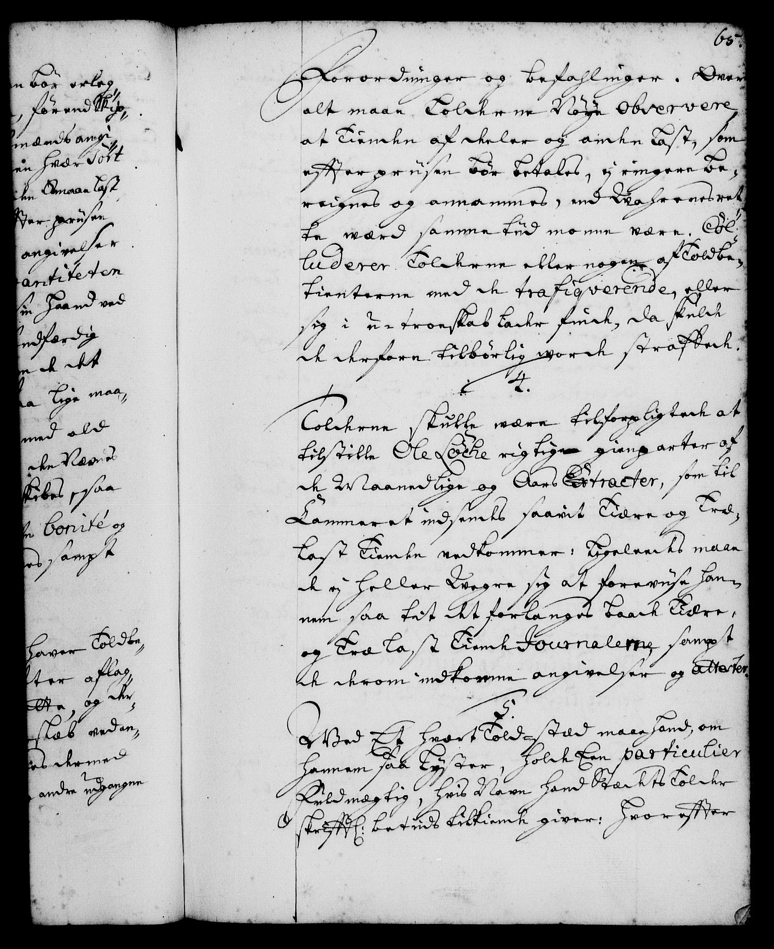 Rentekammeret, Kammerkanselliet, RA/EA-3111/G/Gg/Ggi/L0001: Norsk instruksjonsprotokoll med register (merket RK 53.34), 1720-1729, p. 65
