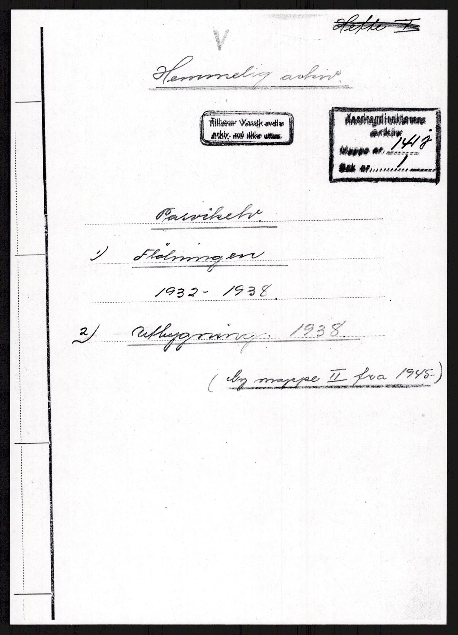 Vassdragsdirektoratet/avdelingen, AV/RA-S-6242/F/Fa/L0537: Pasvikelva, 1932-1955, p. 282