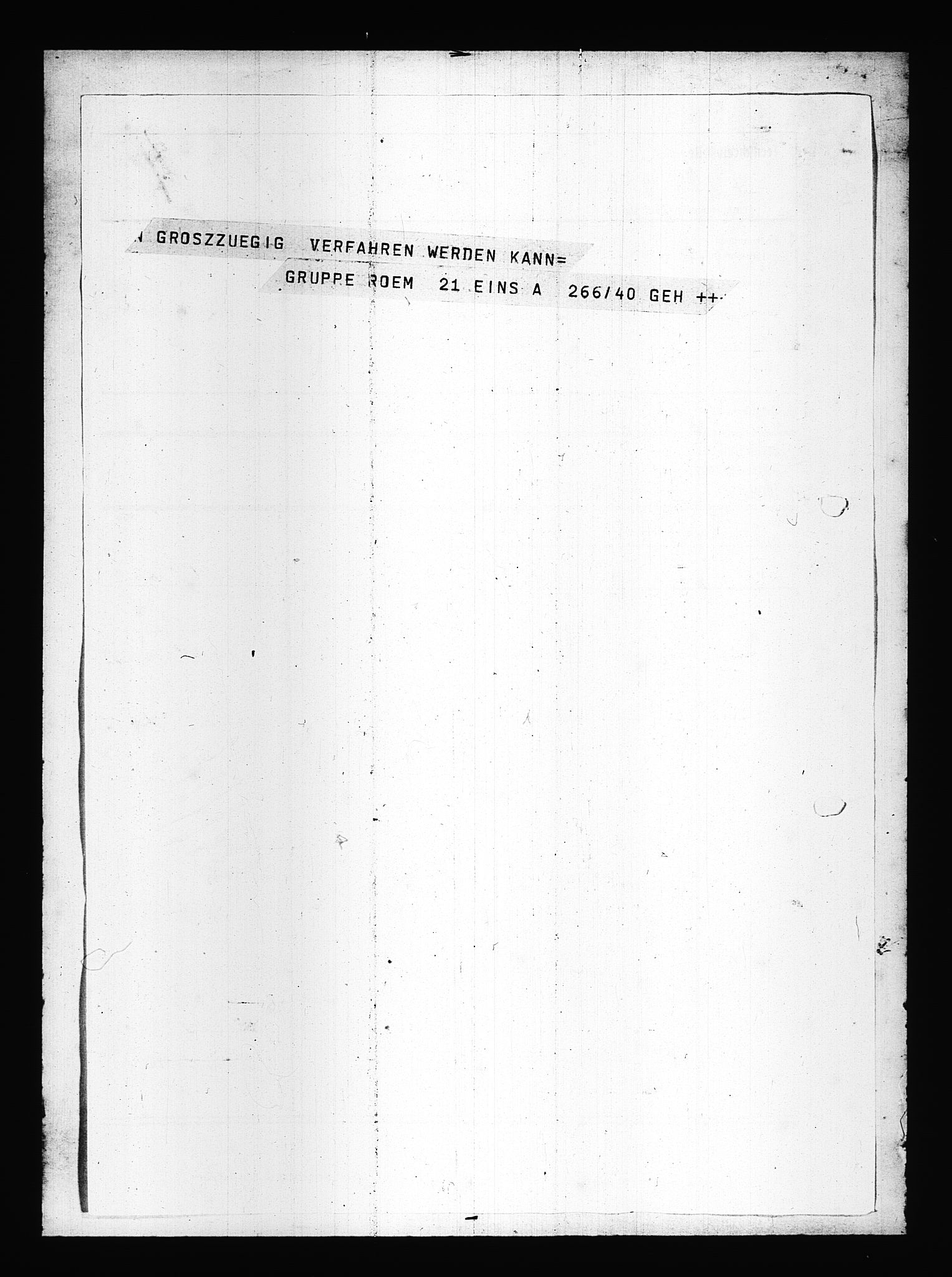 Documents Section, AV/RA-RAFA-2200/V/L0084: Amerikansk mikrofilm "Captured German Documents".
Box No. 723.  FKA jnr. 615/1954., 1940, p. 79