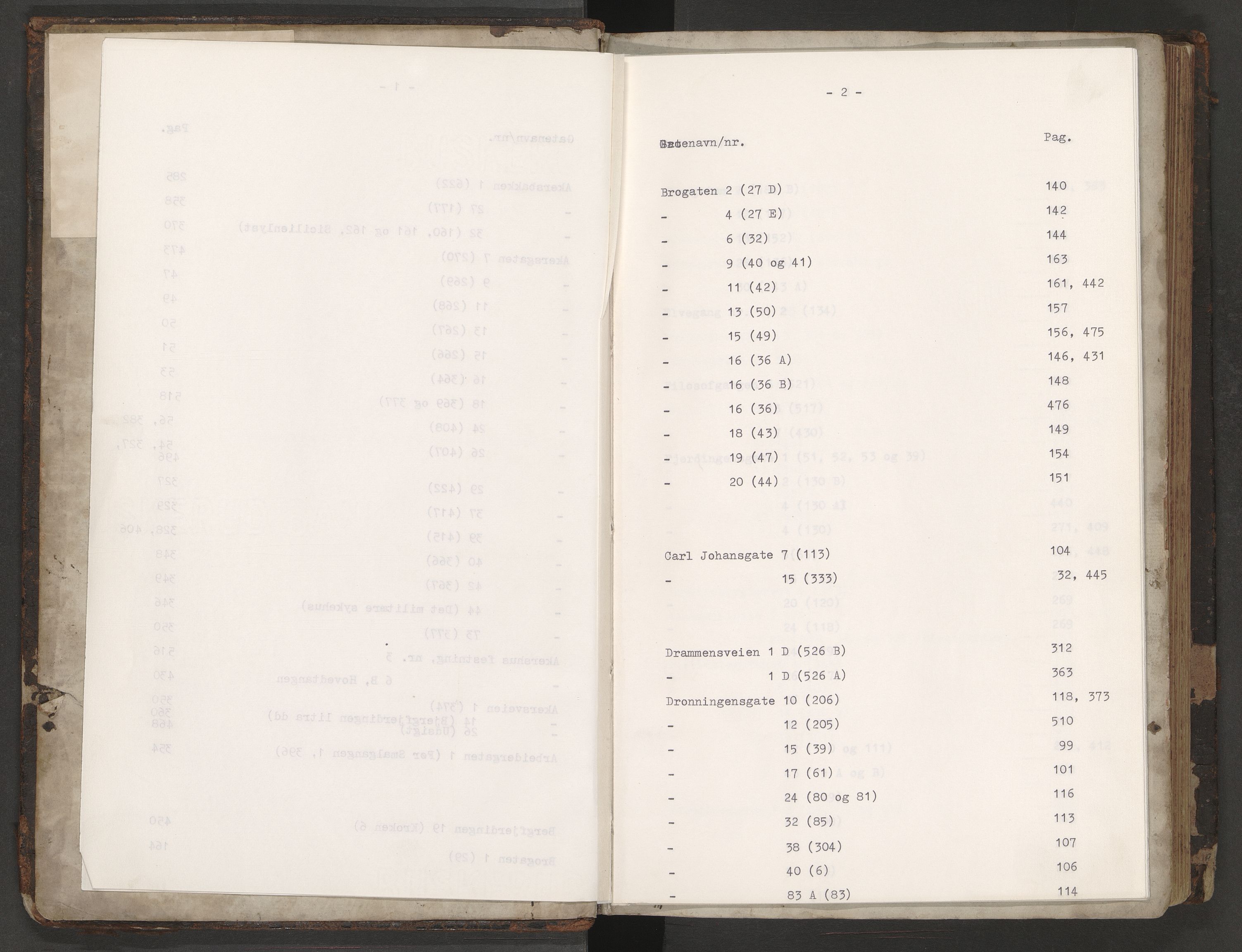 Norges brannkasse, branntakster Oslo, AV/SAO-A-11402/F/Fa/L0002: Branntakstprotokoll, 1807-1817