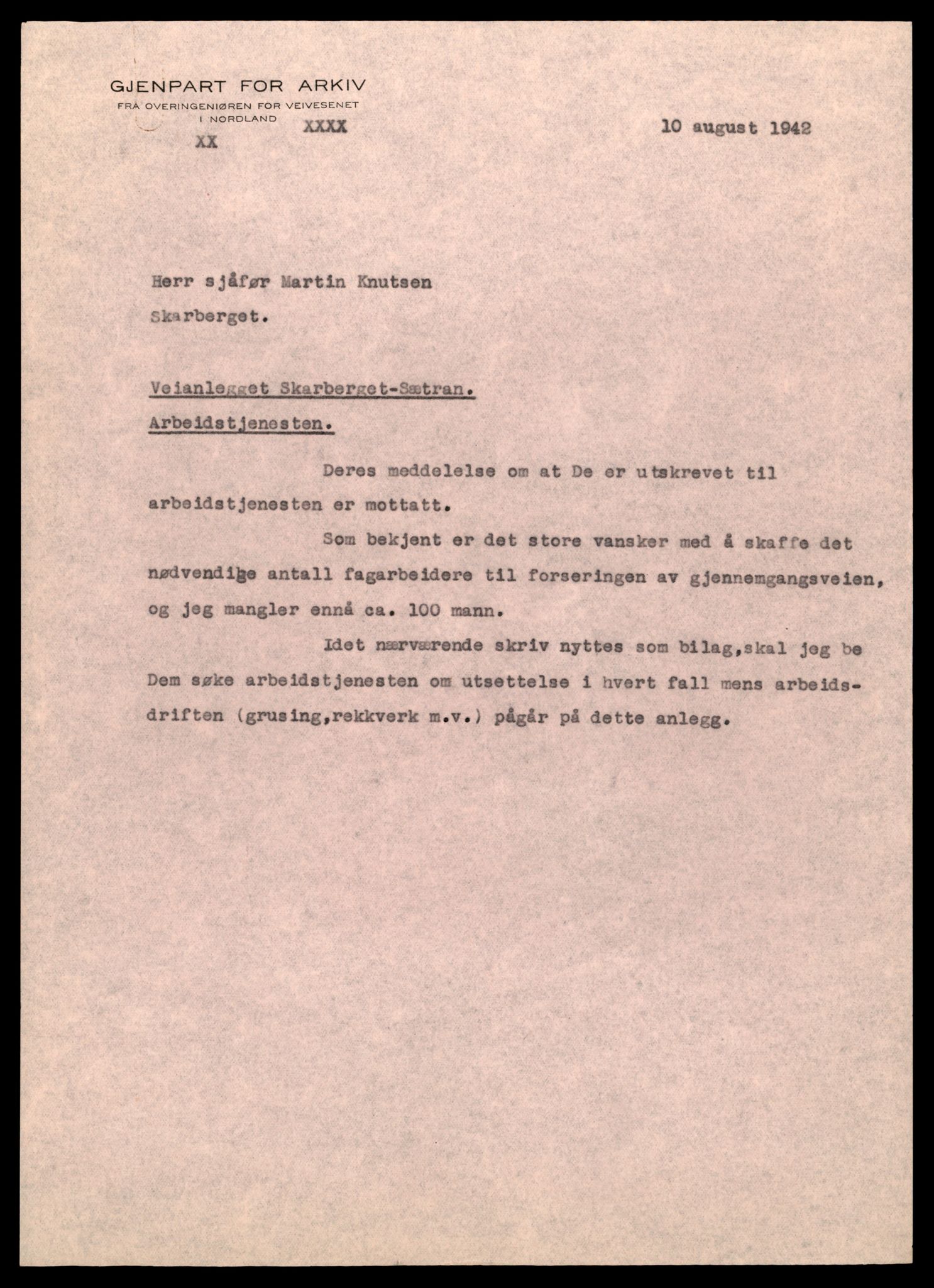 Nordland vegkontor, AV/SAT-A-4181/F/Fa/L0031: Tysfjord/Ballangen/Tjeldsund, 1882-1969, p. 11
