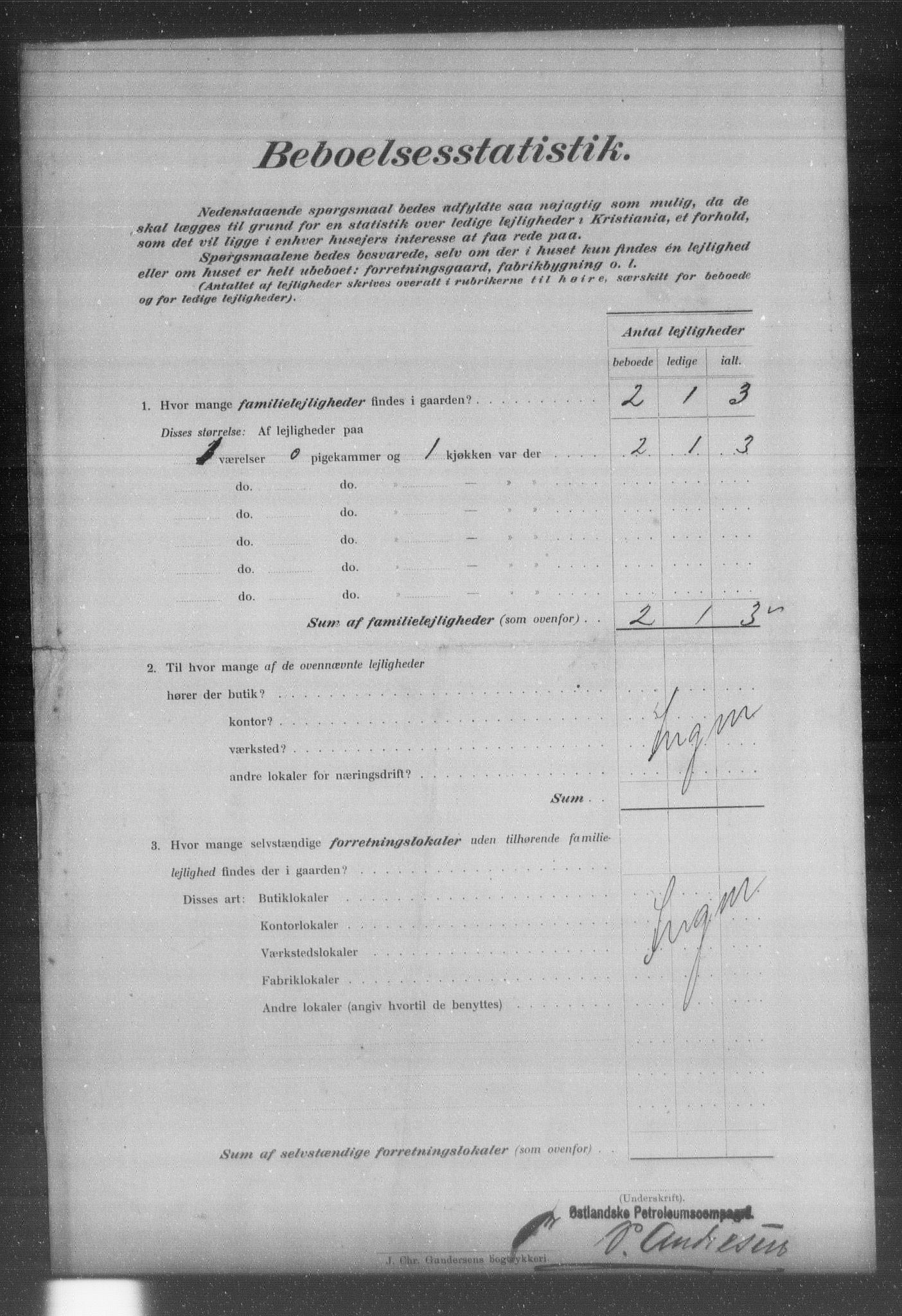 OBA, Municipal Census 1903 for Kristiania, 1903, p. 16625