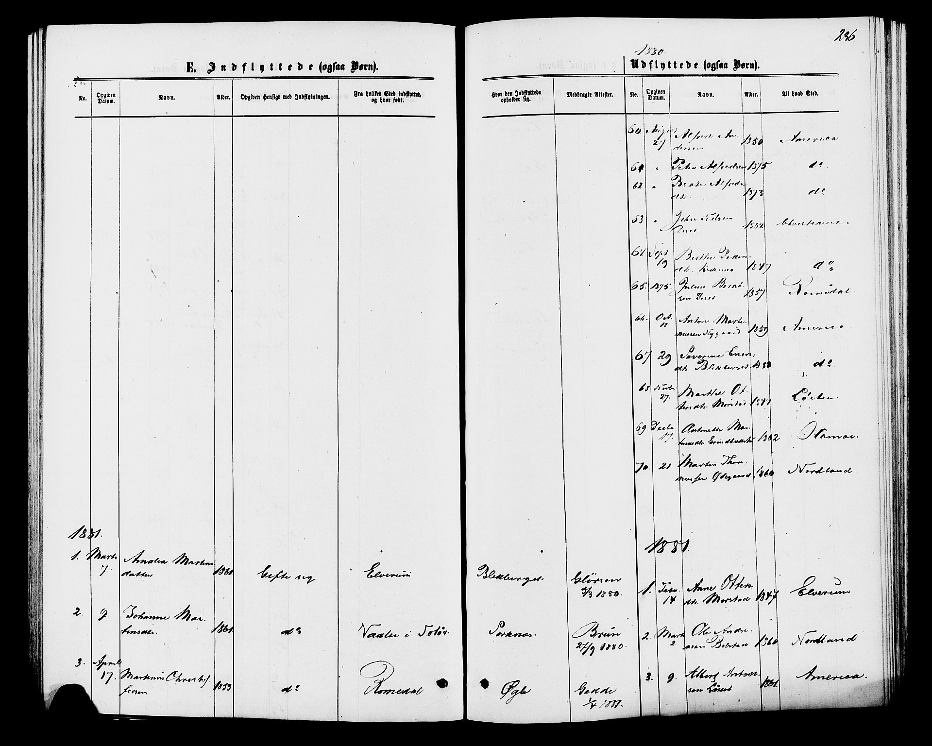 Åmot prestekontor, Hedmark, SAH/PREST-056/H/Ha/Haa/L0009: Parish register (official) no. 9, 1875-1883, p. 236
