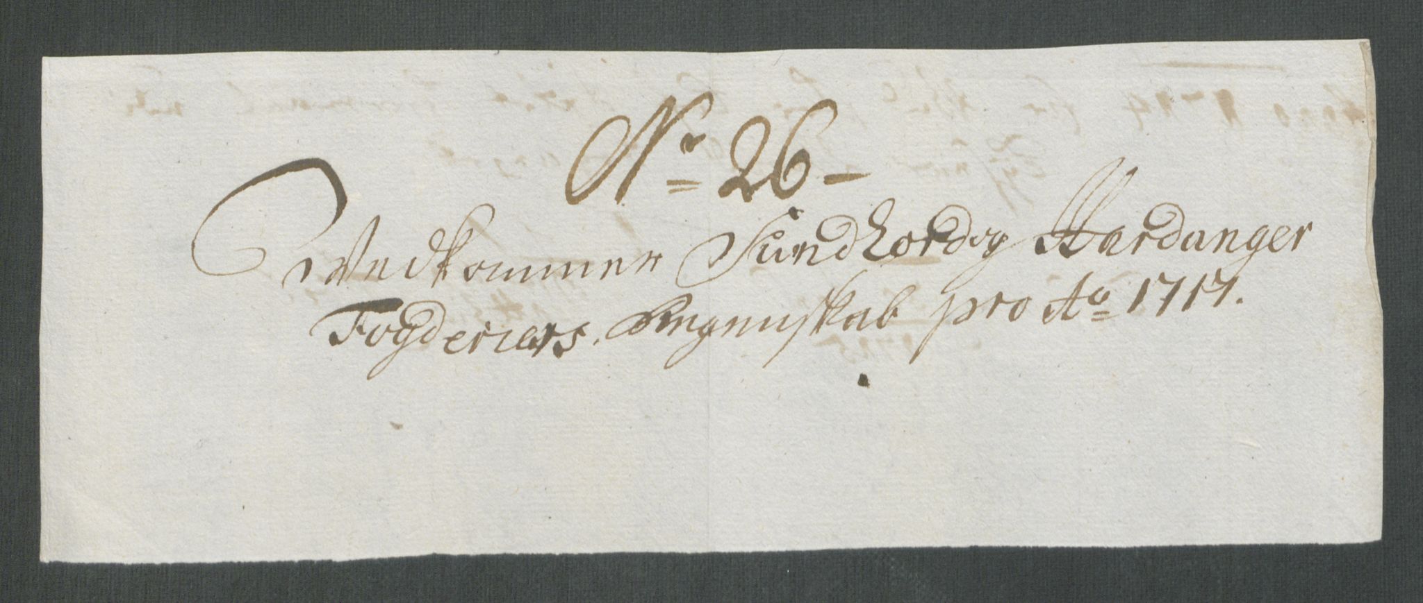 Rentekammeret inntil 1814, Reviderte regnskaper, Fogderegnskap, AV/RA-EA-4092/R48/L2990: Fogderegnskap Sunnhordland og Hardanger, 1714, p. 212