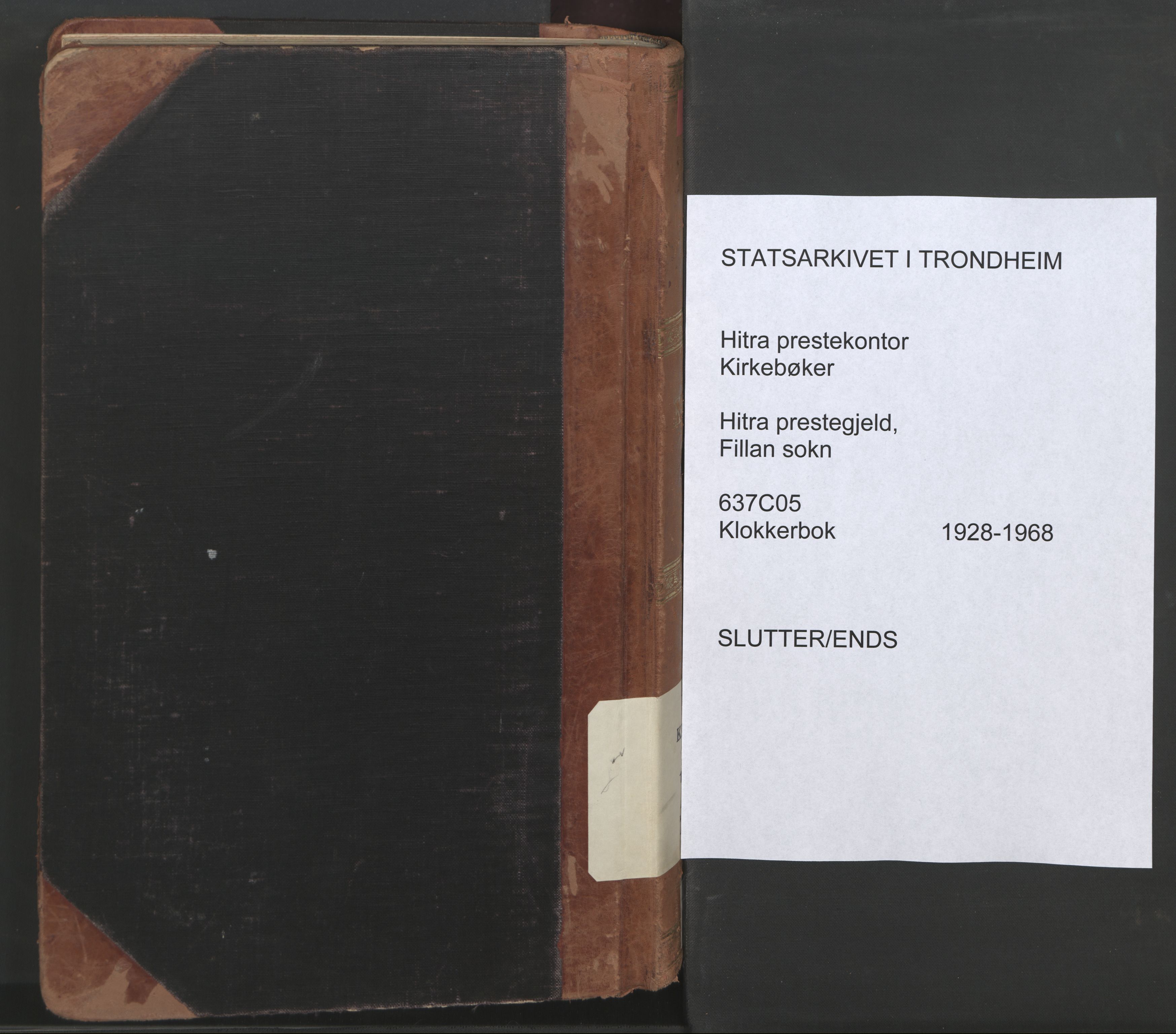 Ministerialprotokoller, klokkerbøker og fødselsregistre - Sør-Trøndelag, SAT/A-1456/637/L0564: Parish register (copy) no. 637C05, 1928-1968, p. 249