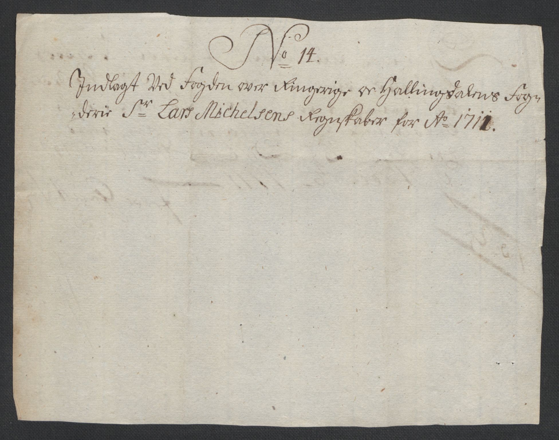 Rentekammeret inntil 1814, Reviderte regnskaper, Fogderegnskap, RA/EA-4092/R23/L1469: Fogderegnskap Ringerike og Hallingdal, 1711, p. 203