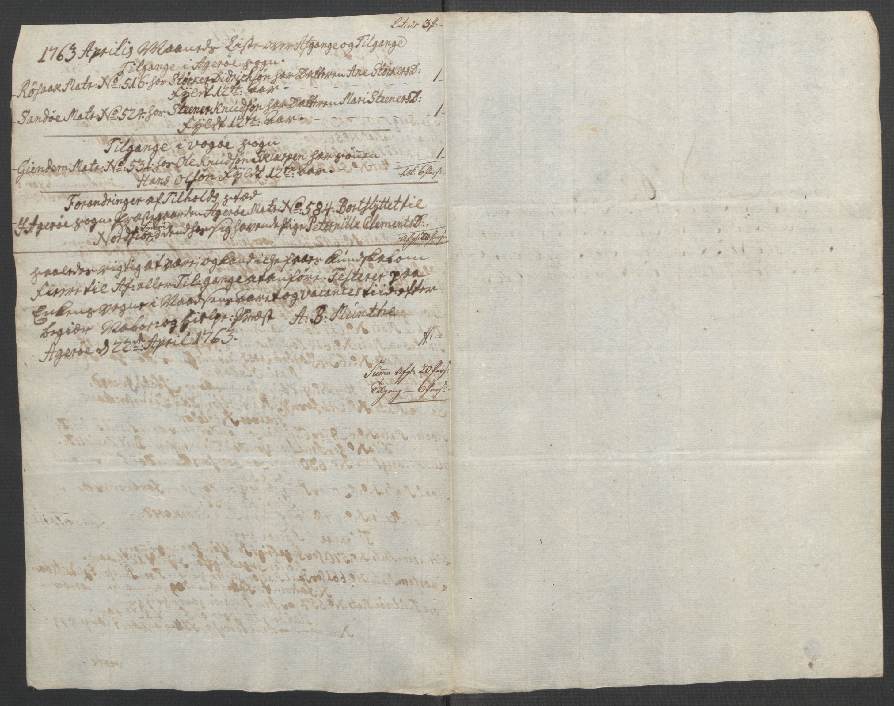 Rentekammeret inntil 1814, Reviderte regnskaper, Fogderegnskap, RA/EA-4092/R55/L3730: Ekstraskatten Romsdal, 1762-1763, p. 498