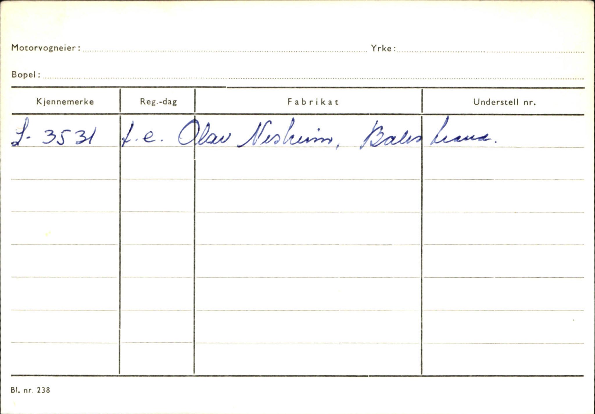 Statens vegvesen, Sogn og Fjordane vegkontor, AV/SAB-A-5301/4/F/L0132: Eigarregister Askvoll A-Å. Balestrand A-Å, 1945-1975, p. 2329