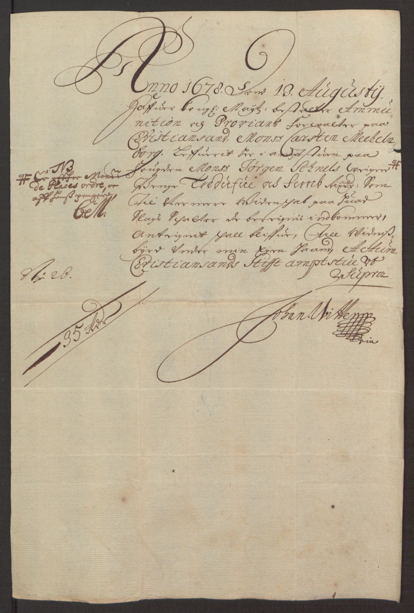 Rentekammeret inntil 1814, Reviderte regnskaper, Fogderegnskap, AV/RA-EA-4092/R35/L2069: Fogderegnskap Øvre og Nedre Telemark, 1678, p. 249