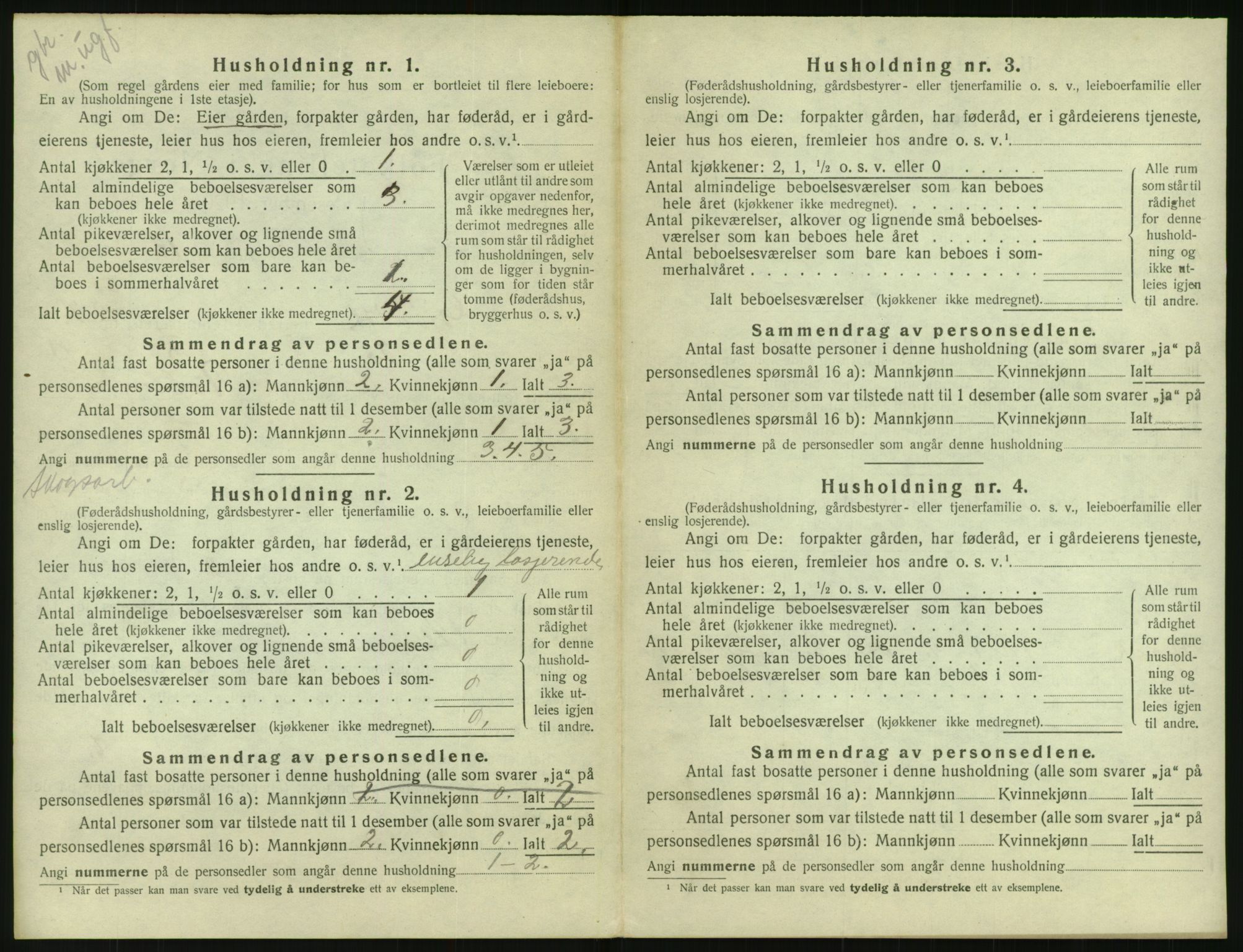 SAK, 1920 census for Gjøvdal, 1920, p. 149