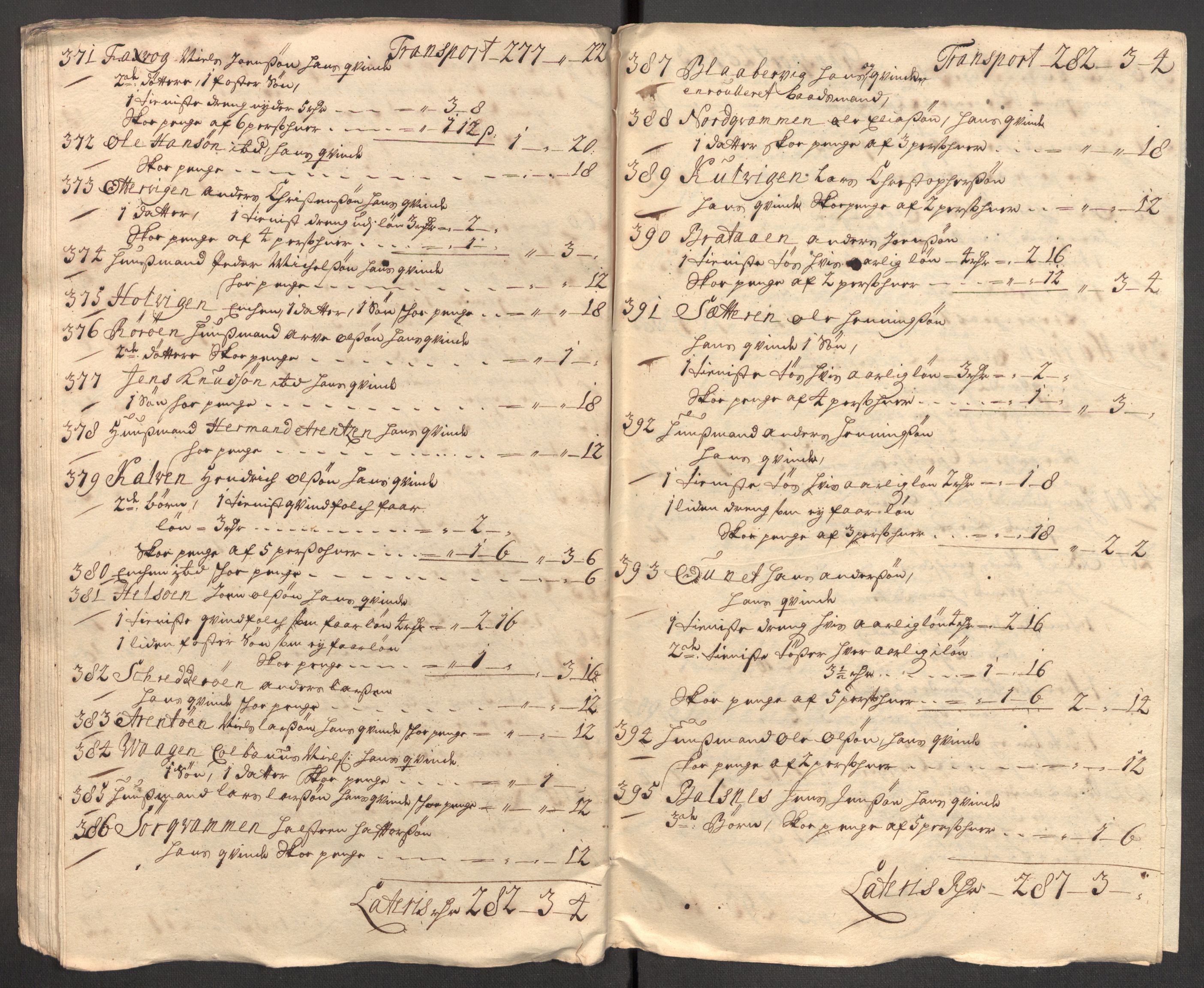 Rentekammeret inntil 1814, Reviderte regnskaper, Fogderegnskap, AV/RA-EA-4092/R57/L3860: Fogderegnskap Fosen, 1711, p. 329