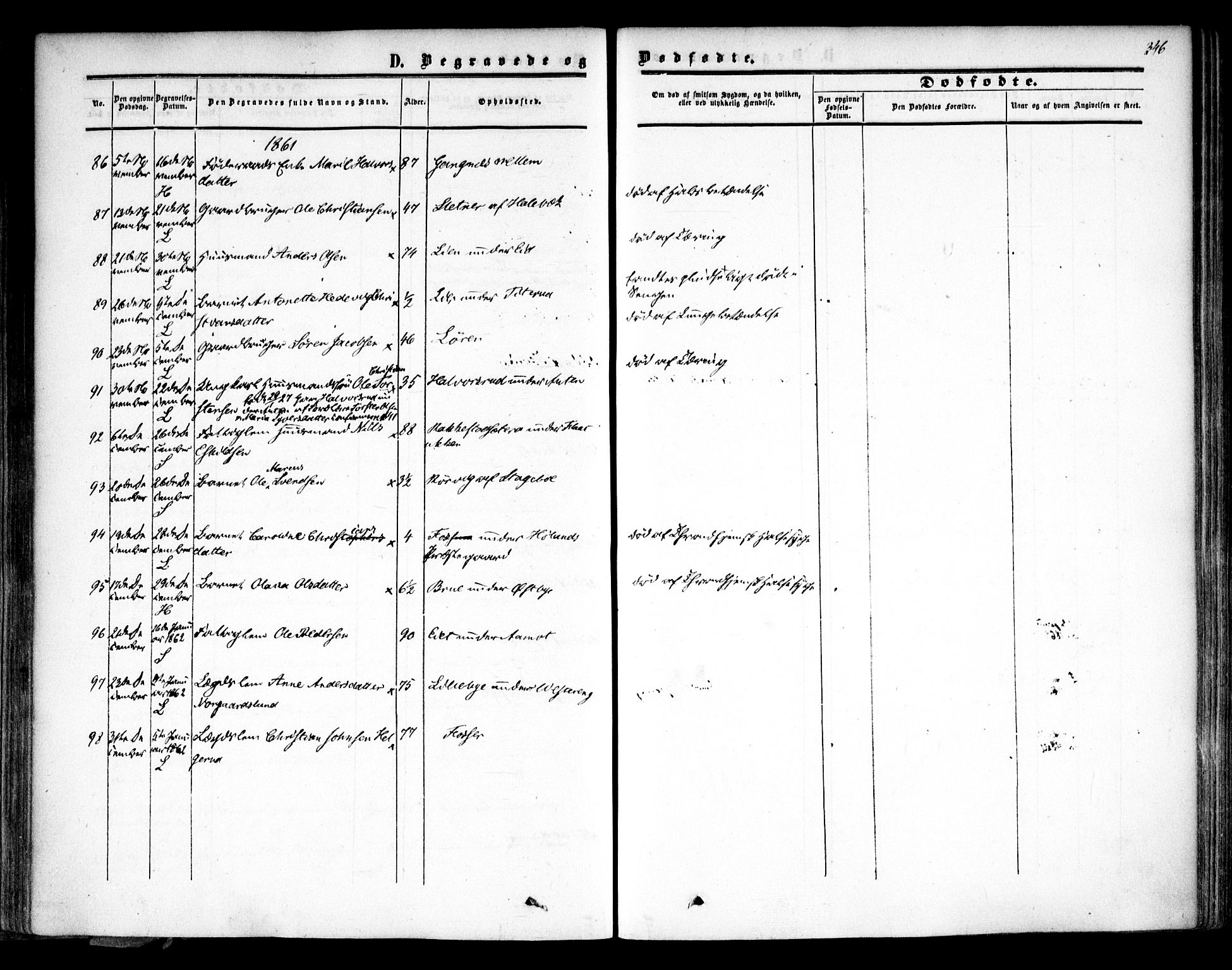 Høland prestekontor Kirkebøker, AV/SAO-A-10346a/F/Fa/L0010: Parish register (official) no. I 10, 1854-1861, p. 346