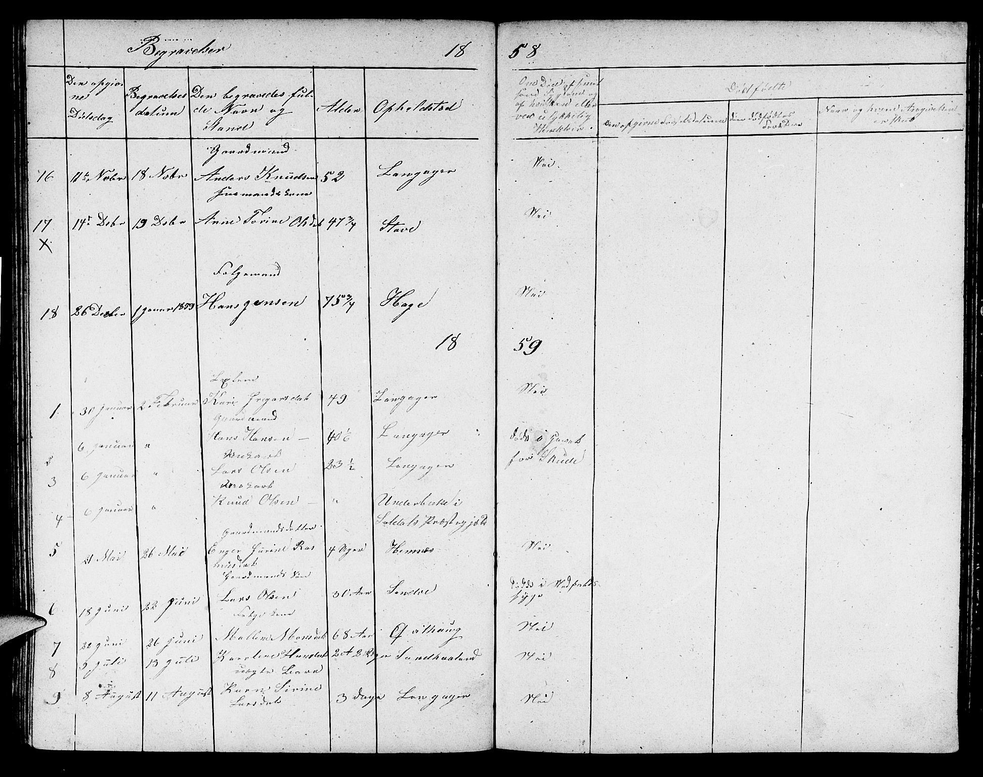 Skudenes sokneprestkontor, AV/SAST-A -101849/H/Ha/Hab/L0002: Parish register (copy) no. B 2, 1848-1873