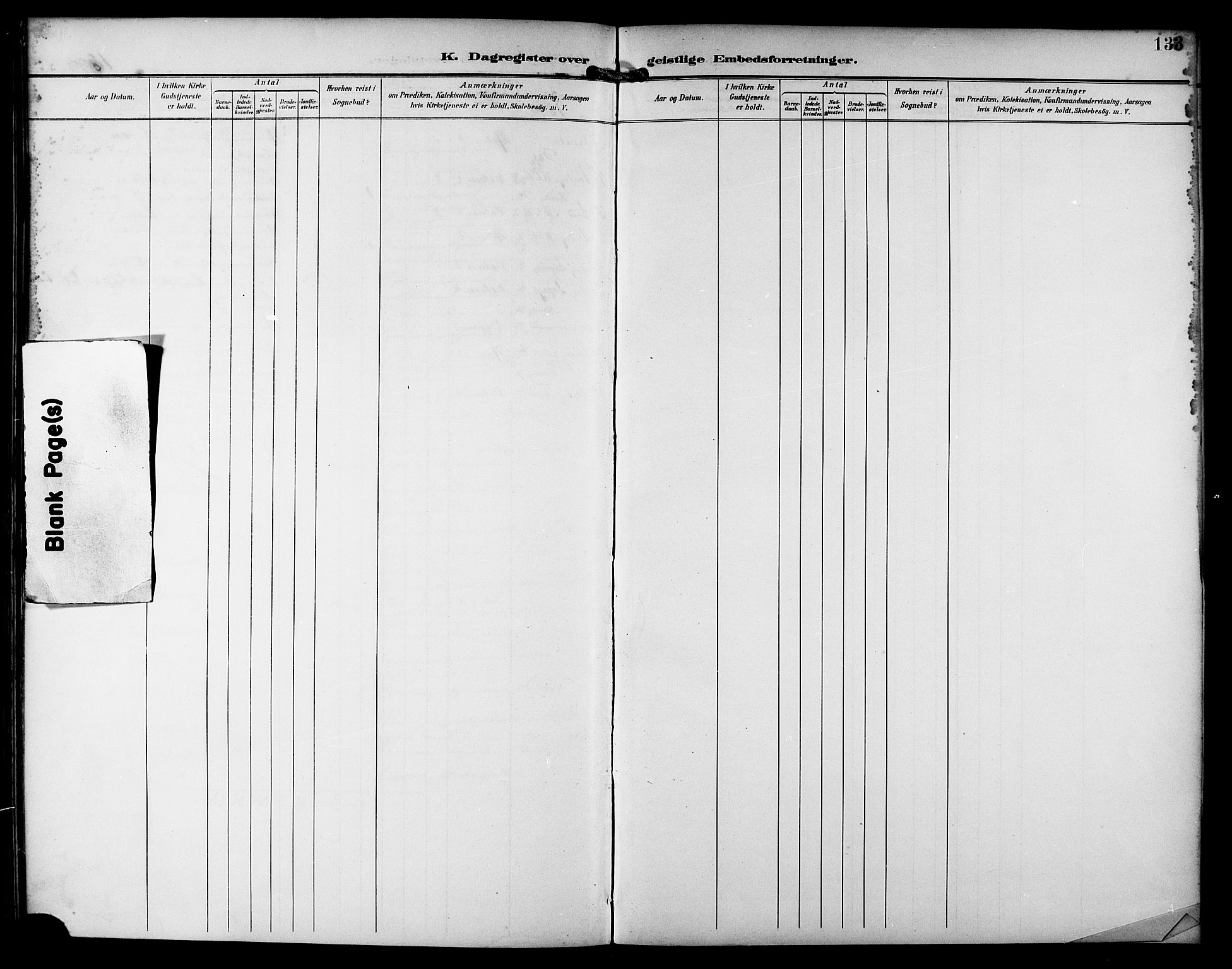 Ministerialprotokoller, klokkerbøker og fødselsregistre - Nordland, AV/SAT-A-1459/810/L0152: Parish register (official) no. 810A11, 1895-1899, p. 133