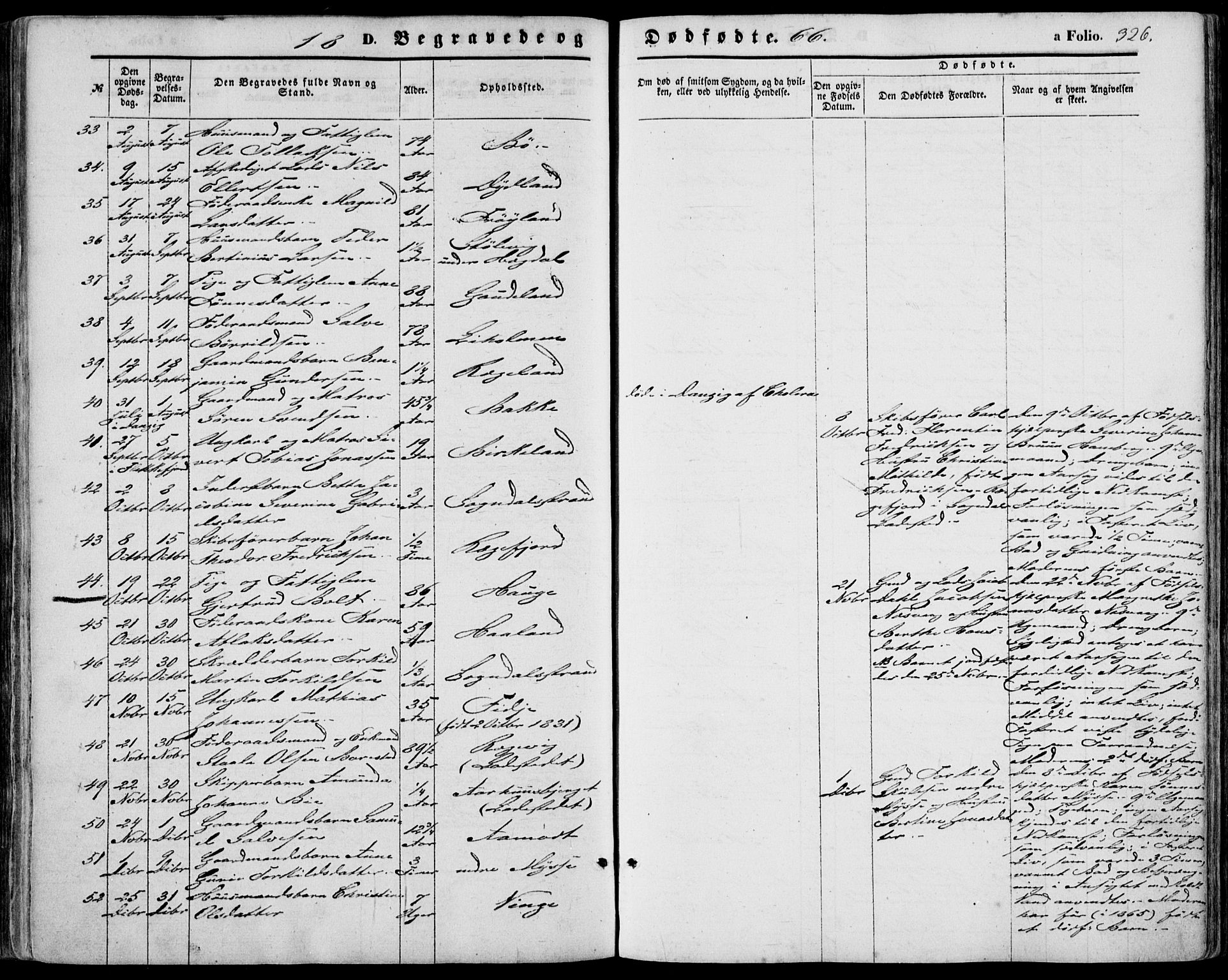 Sokndal sokneprestkontor, AV/SAST-A-101808: Parish register (official) no. A 9, 1857-1874, p. 326