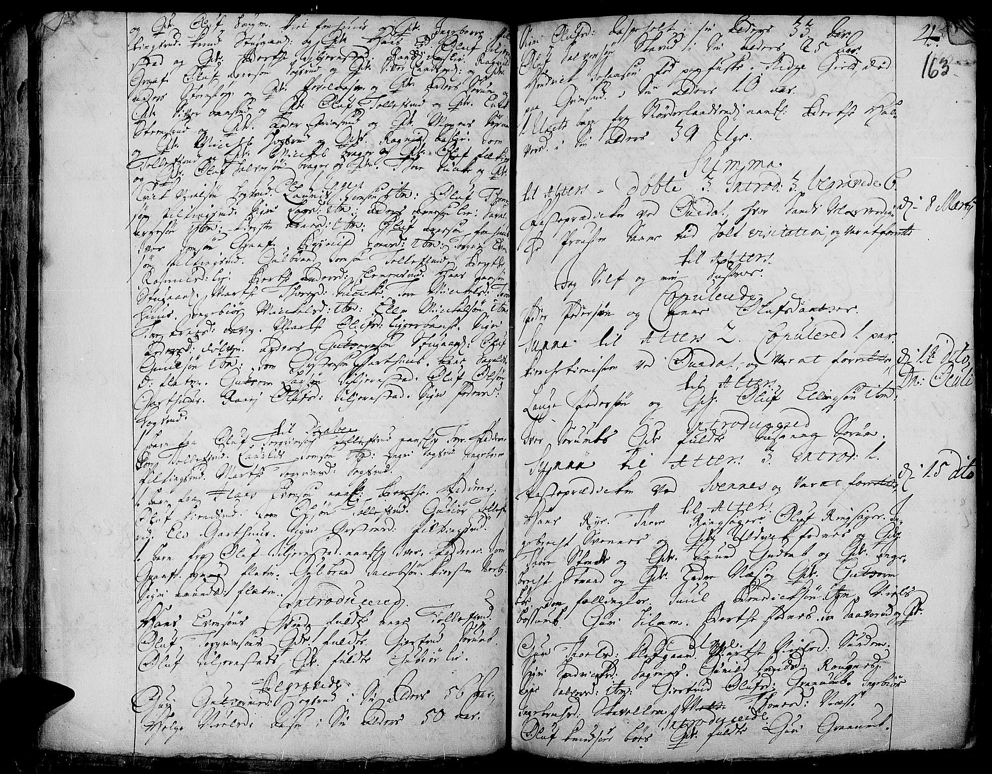 Aurdal prestekontor, AV/SAH-PREST-126/H/Ha/Haa/L0001: Parish register (official) no. 1-3, 1692-1730, p. 163
