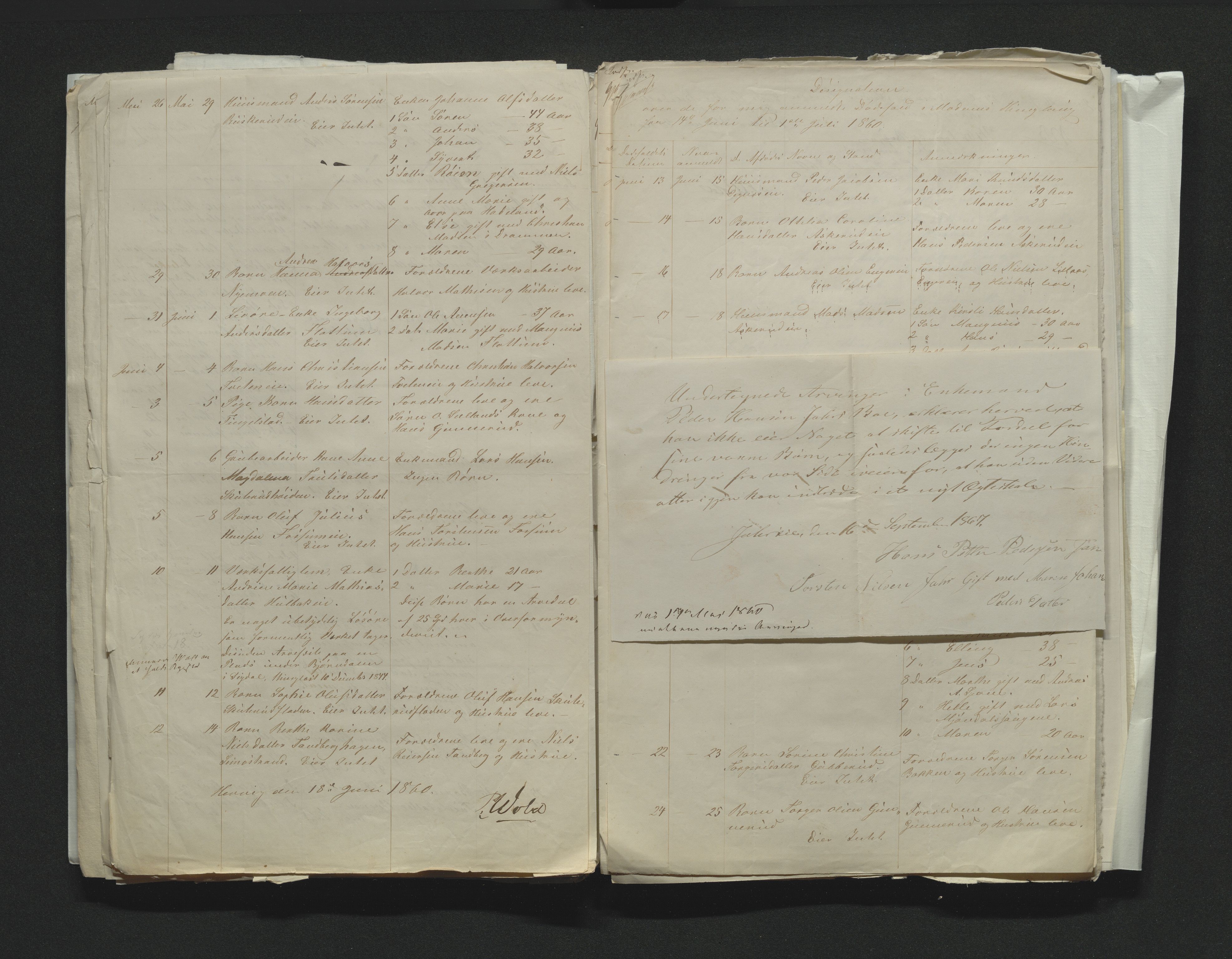 Eiker, Modum og Sigdal sorenskriveri, AV/SAKO-A-123/H/Ha/Hab/L0010: Dødsfallsmeldinger, 1858-1861, p. 322
