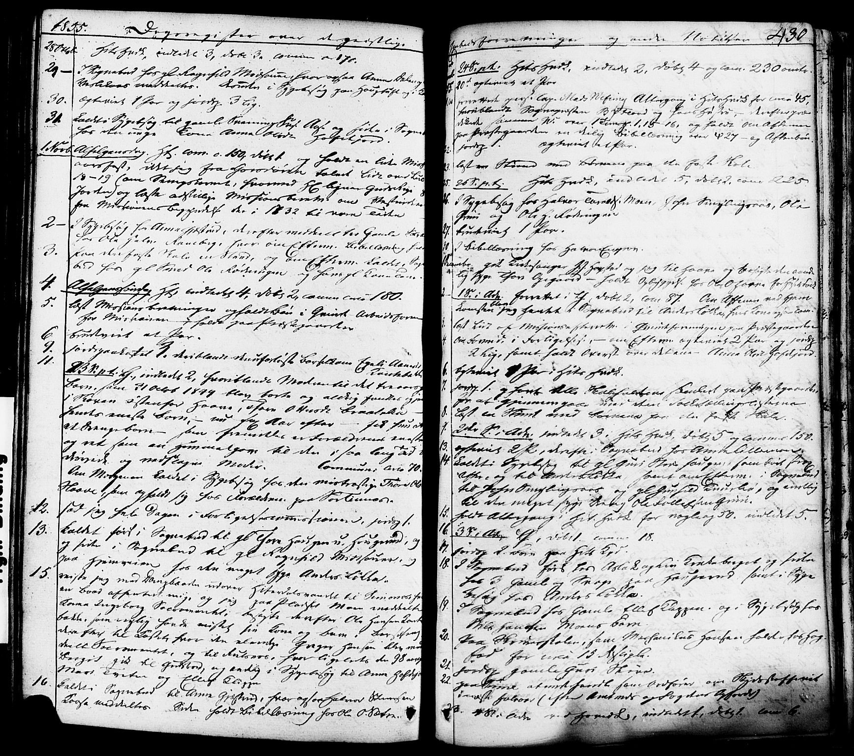 Heddal kirkebøker, AV/SAKO-A-268/F/Fa/L0006: Parish register (official) no. I 6, 1837-1854, p. 430