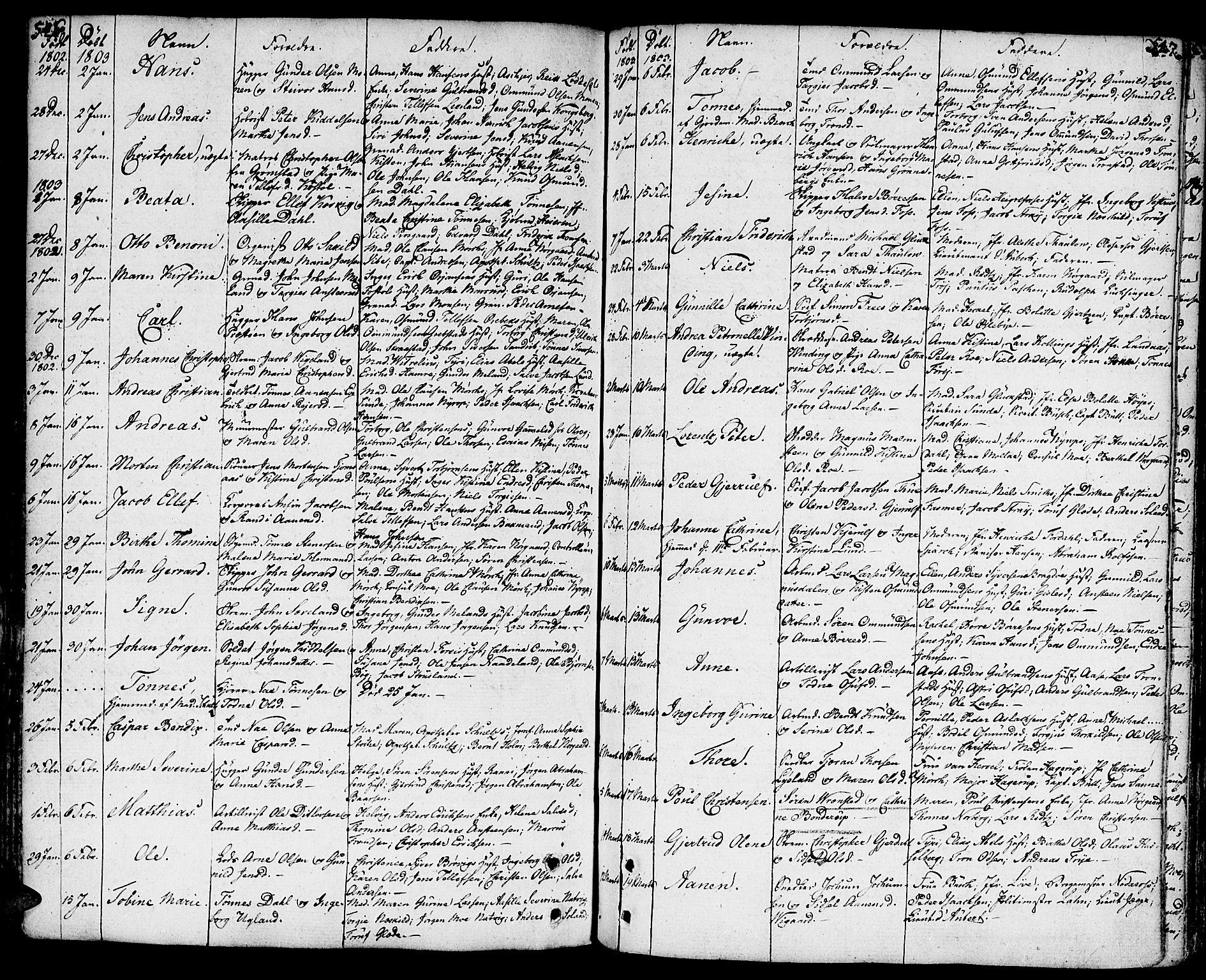 Kristiansand domprosti, SAK/1112-0006/F/Fa/L0003: Parish register (official) no. A 3, 1778-1818, p. 546-547