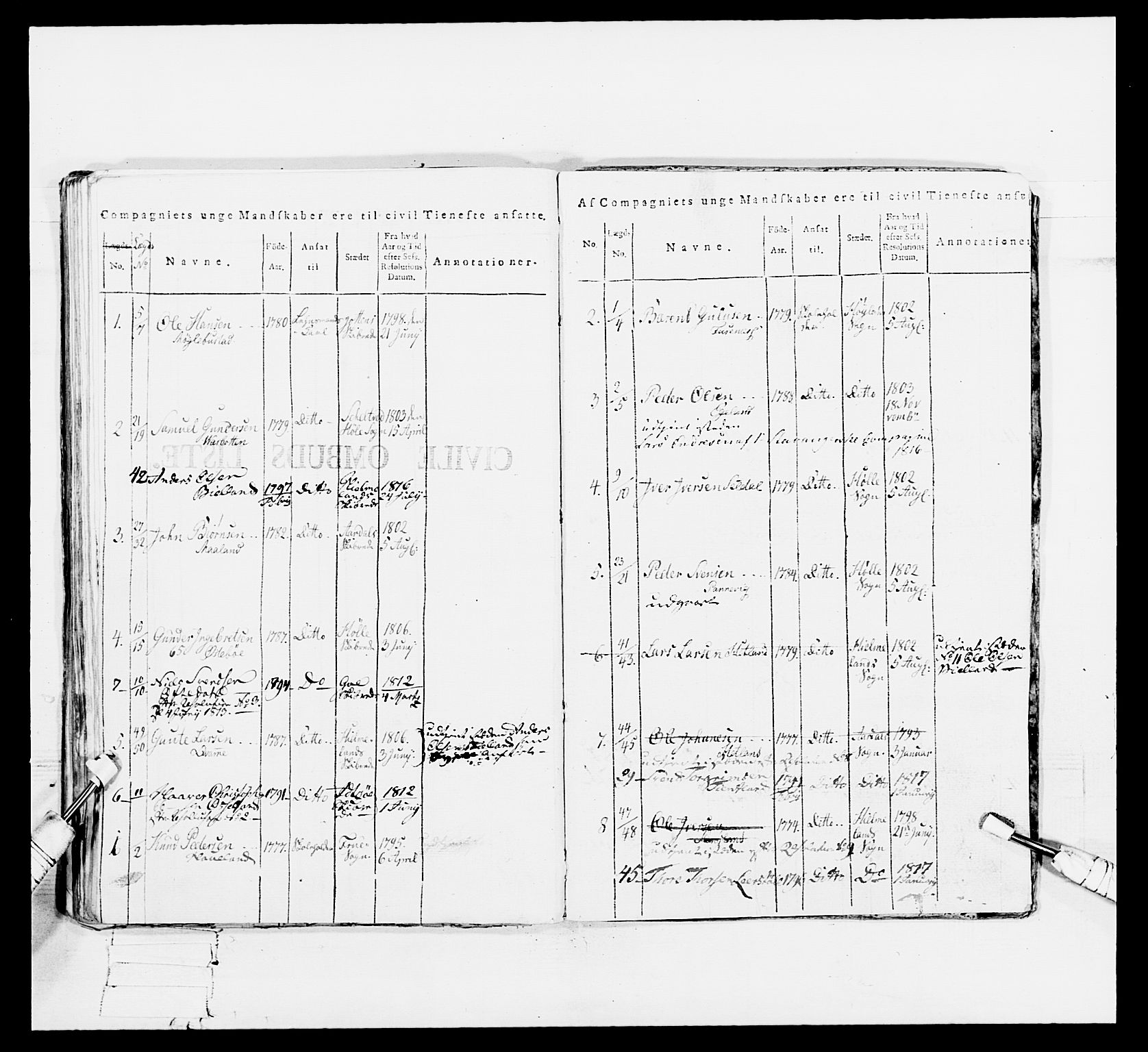 Generalitets- og kommissariatskollegiet, Det kongelige norske kommissariatskollegium, AV/RA-EA-5420/E/Eh/L0113: Vesterlenske nasjonale infanteriregiment, 1812, p. 483