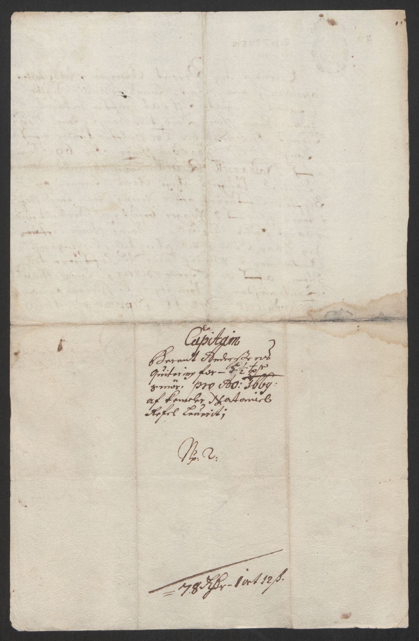 Rentekammeret inntil 1814, Reviderte regnskaper, Byregnskaper, AV/RA-EA-4066/R/Rs/L0504: [S1] Kontribusjonsregnskap, 1631-1684, p. 62