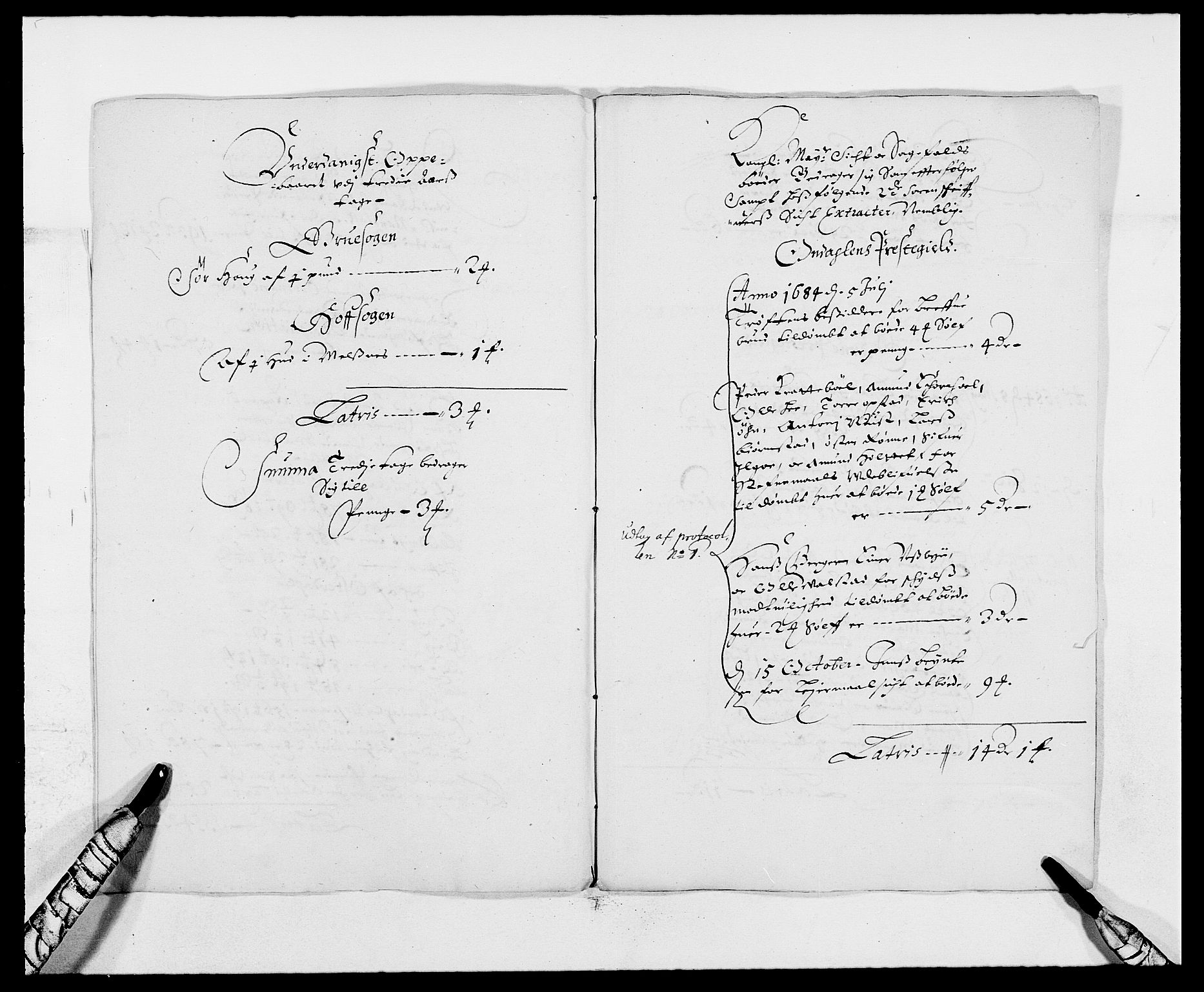 Rentekammeret inntil 1814, Reviderte regnskaper, Fogderegnskap, AV/RA-EA-4092/R13/L0821: Fogderegnskap Solør, Odal og Østerdal, 1684, p. 5
