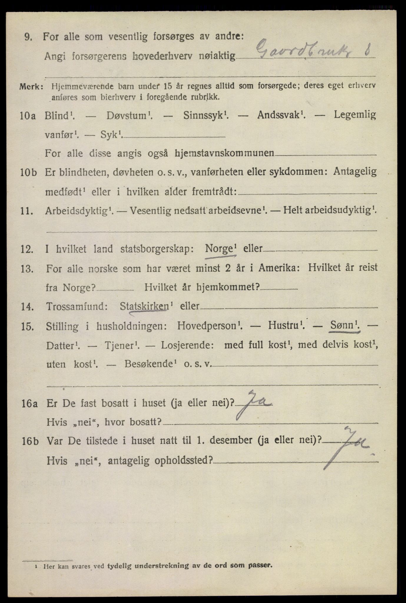 SAKO, 1920 census for Nedre Eiker, 1920, p. 9892