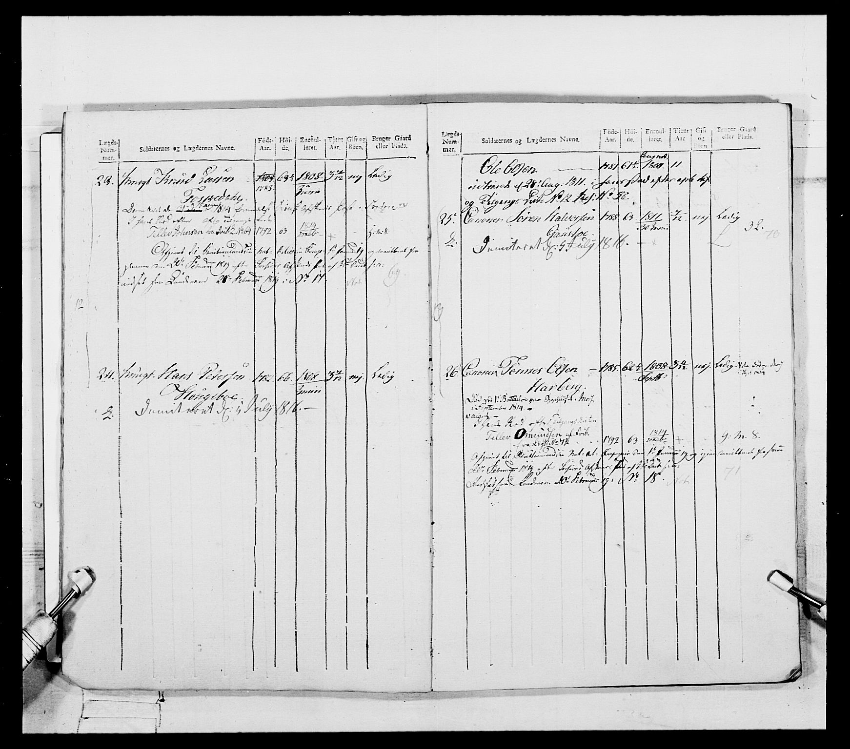 Generalitets- og kommissariatskollegiet, Det kongelige norske kommissariatskollegium, AV/RA-EA-5420/E/Eh/L0112: Vesterlenske nasjonale infanteriregiment, 1812, p. 582