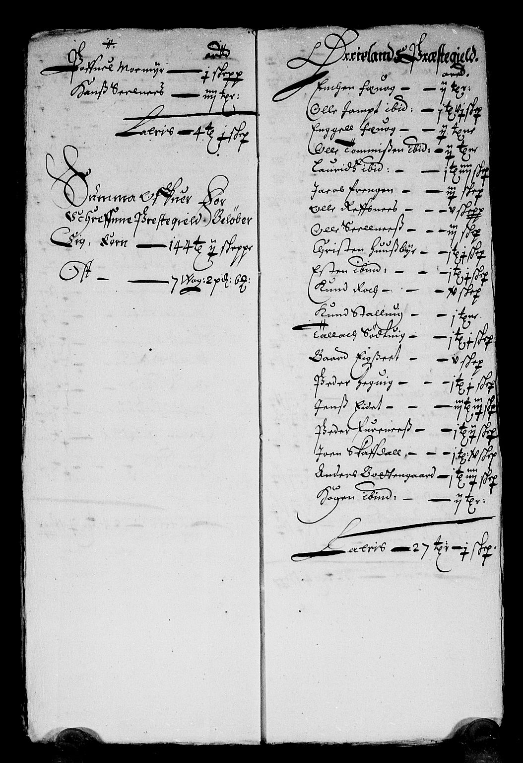 Rentekammeret inntil 1814, Reviderte regnskaper, Stiftamtstueregnskaper, Trondheim stiftamt og Nordland amt, AV/RA-EA-6044/R/Rd/L0003: Trondheim stiftamt, 1661-1662