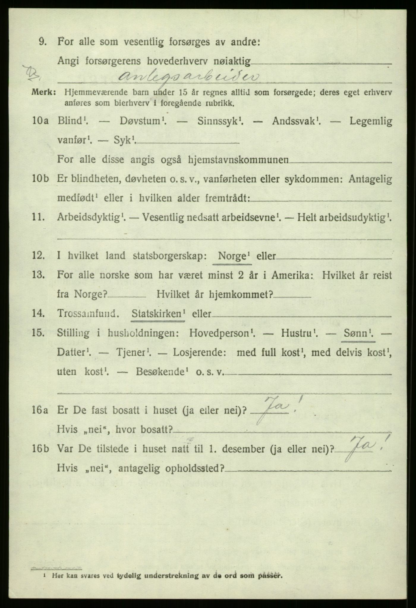 SAB, 1920 census for Fjaler, 1920, p. 3896