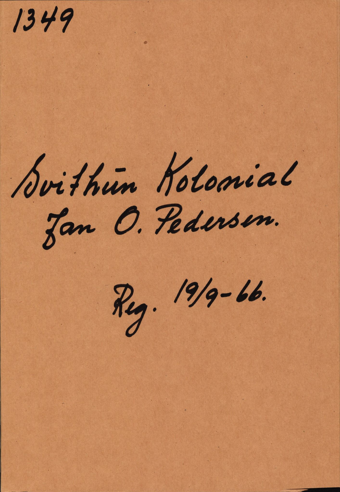 Stavanger byfogd, AV/SAST-A-101408/002/J/Jd/Jde/L0004: Registreringsmeldinger og bilag. Enkeltmannsforetak, 1001-1350, 1891-1990, p. 653