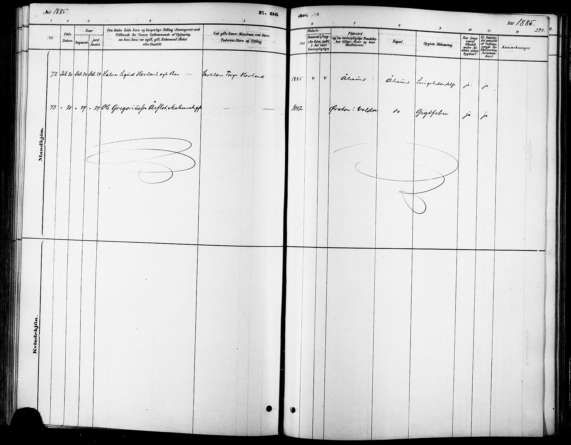 Ministerialprotokoller, klokkerbøker og fødselsregistre - Møre og Romsdal, AV/SAT-A-1454/529/L0454: Parish register (official) no. 529A04, 1878-1885, p. 298