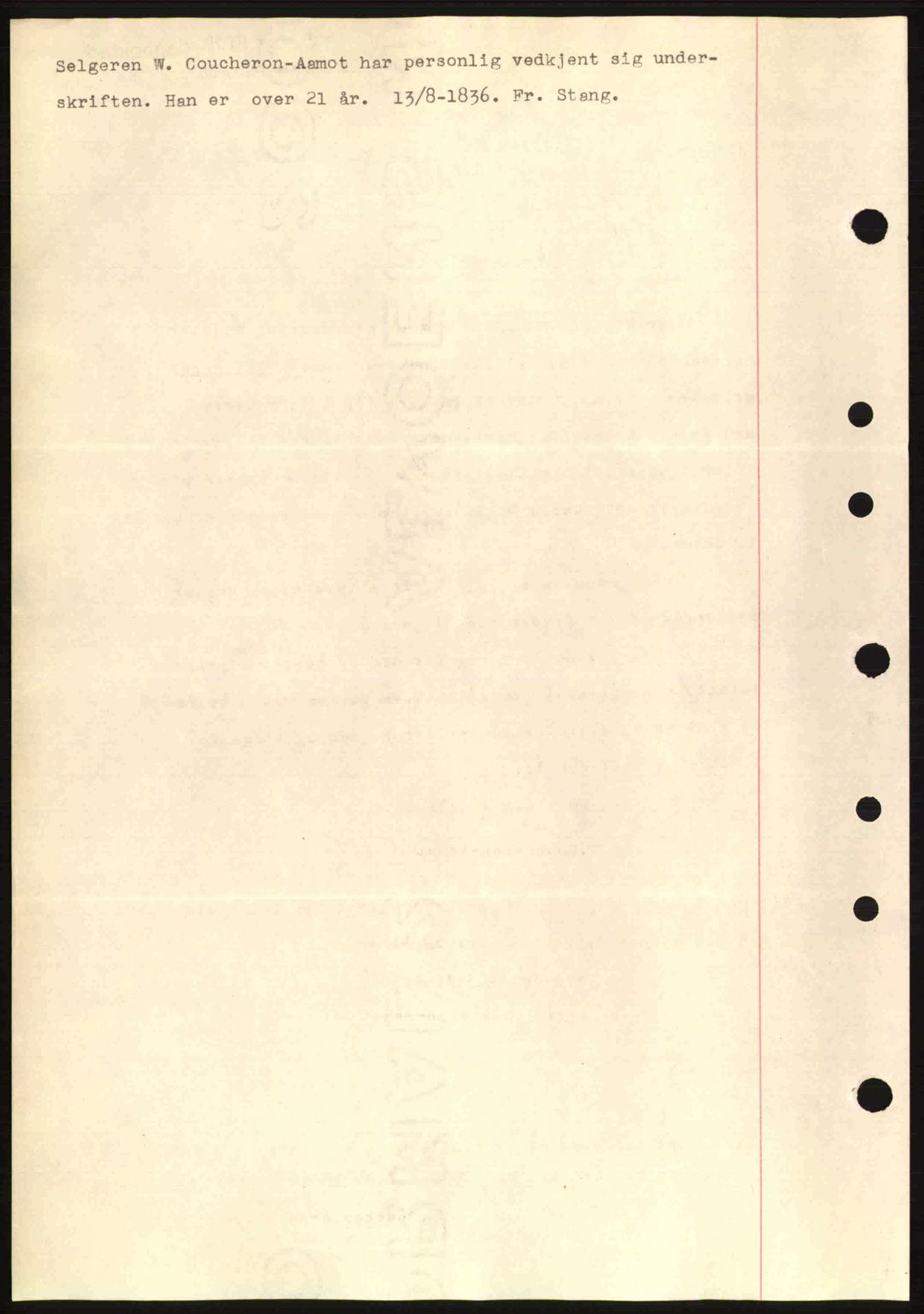 Romsdal sorenskriveri, AV/SAT-A-4149/1/2/2C: Mortgage book no. A1, 1936-1936, Diary no: : 1845/1936