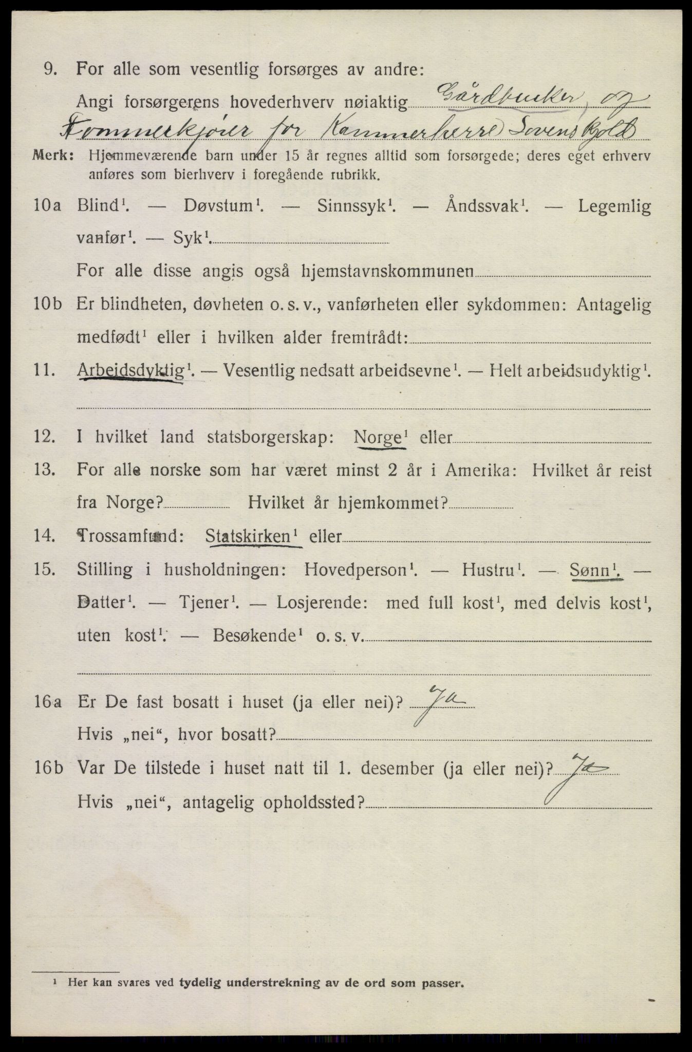 SAKO, 1920 census for Holla, 1920, p. 5312