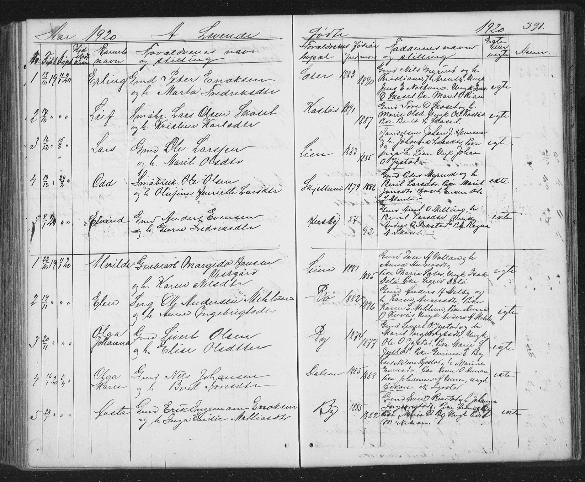 Ministerialprotokoller, klokkerbøker og fødselsregistre - Sør-Trøndelag, SAT/A-1456/667/L0798: Parish register (copy) no. 667C03, 1867-1929, p. 391
