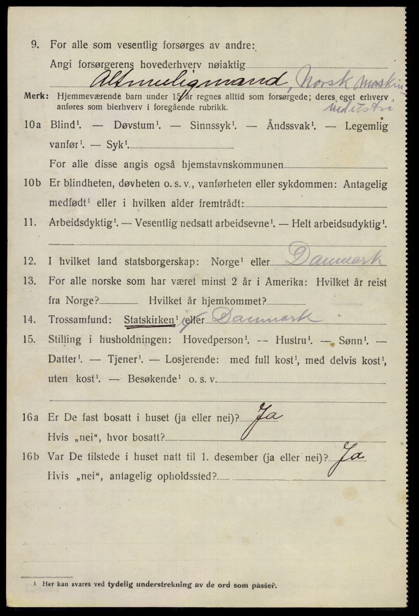 SAO, 1920 census for Bærum, 1920, p. 22843