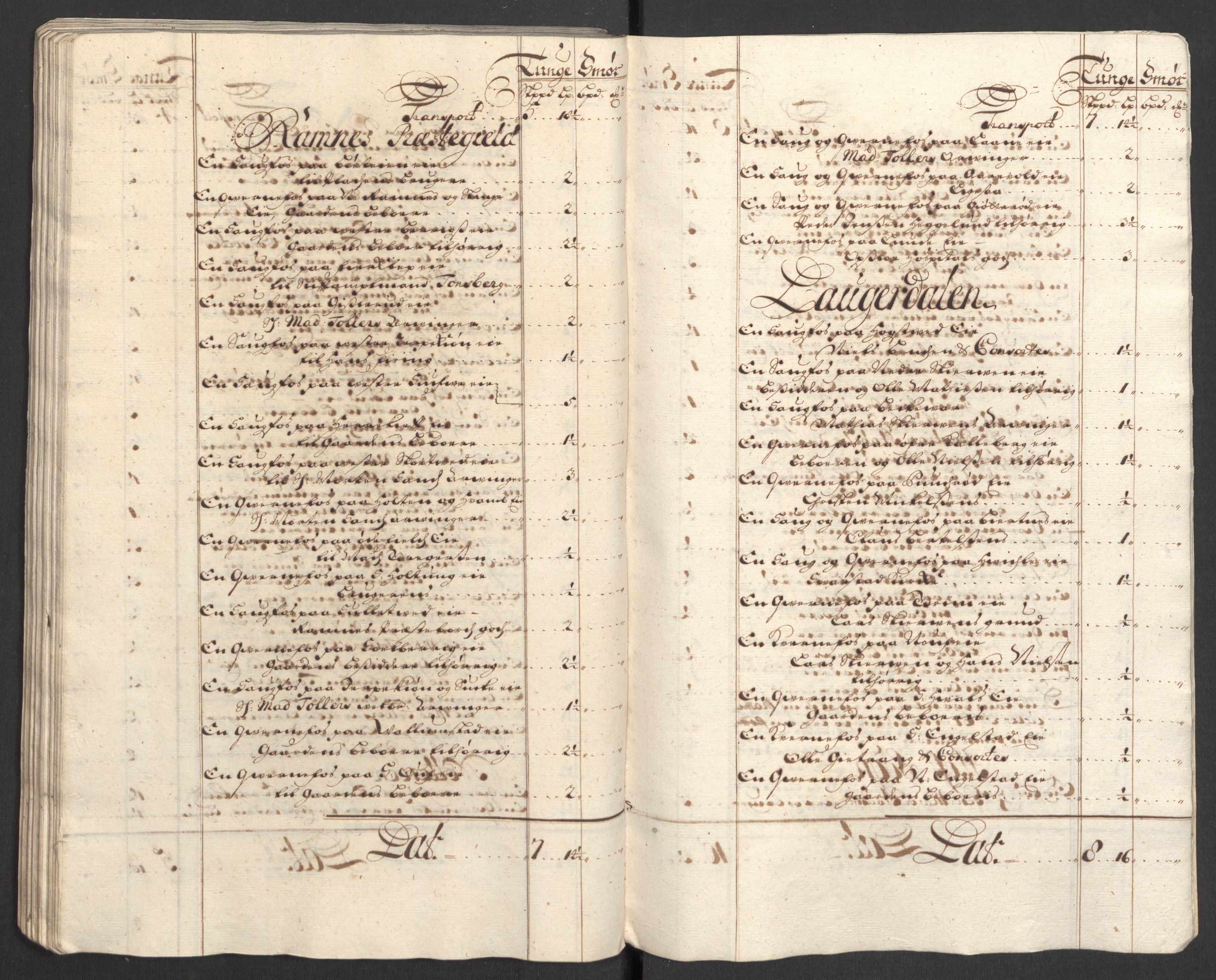 Rentekammeret inntil 1814, Reviderte regnskaper, Fogderegnskap, AV/RA-EA-4092/R32/L1872: Fogderegnskap Jarlsberg grevskap, 1706-1707, p. 119