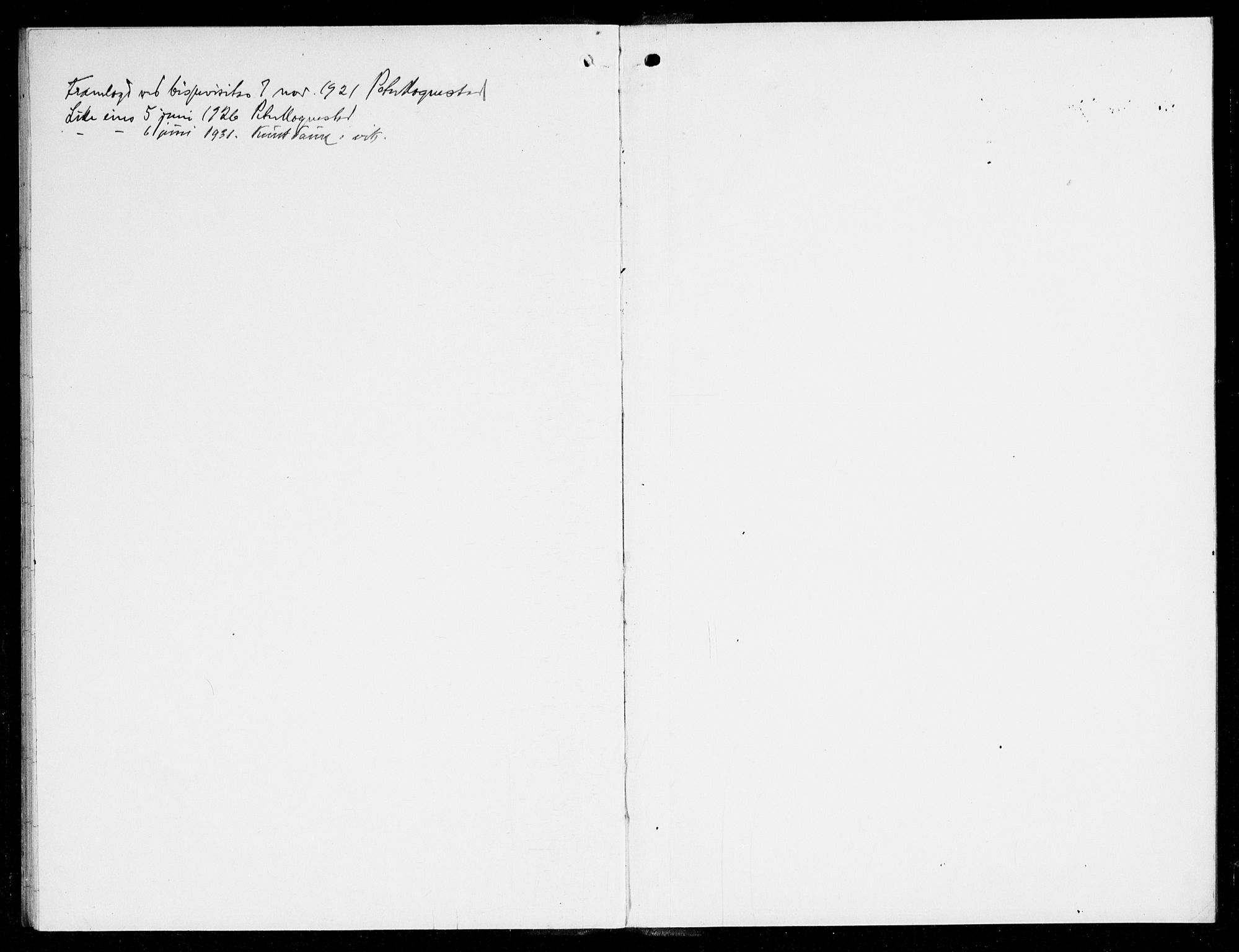 Fana Sokneprestembete, SAB/A-75101/H/Haa/Haak/L0001: Parish register (official) no. K 1, 1920-1931