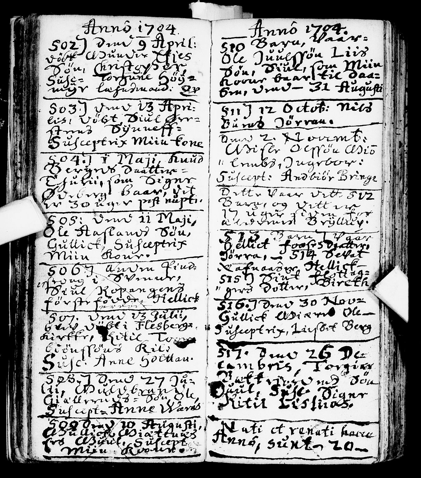 Flesberg kirkebøker, AV/SAKO-A-18/F/Fa/L0001: Parish register (official) no. I 1, 1688-1725