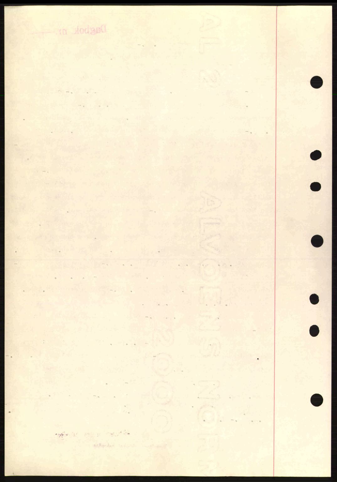 Byfogd og Byskriver i Bergen, SAB/A-3401/03/03Bc/L0004: Mortgage book no. A3-4, 1936-1937, Diary no: : 1071/1937