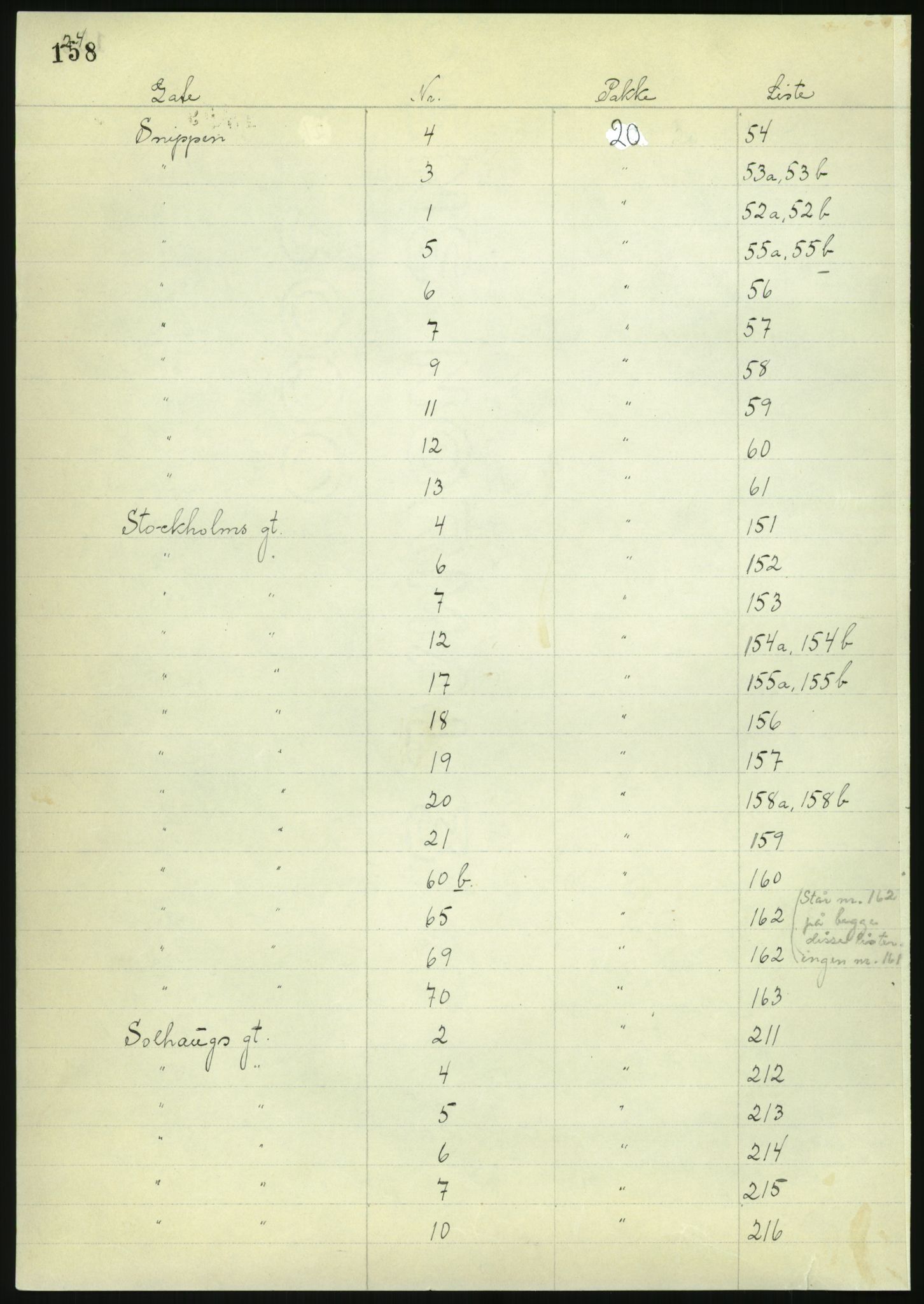 RA, 1885 census for 0301 Kristiania, 1885, p. 160