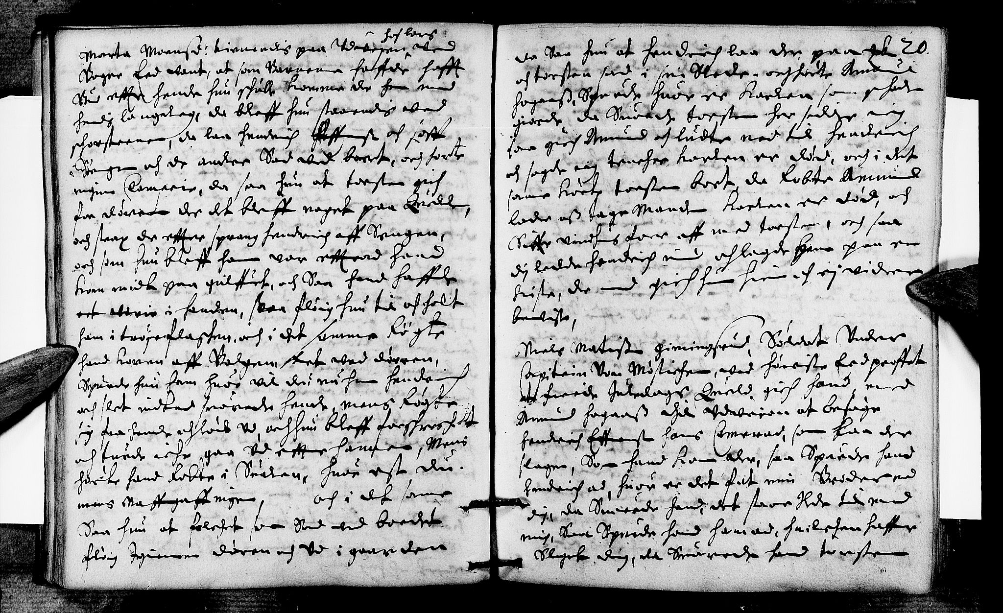 Heggen og Frøland sorenskriveri I, AV/SAO-A-11556/F/Fb/L0006: Tingbok, 1664, p. 19b-20a