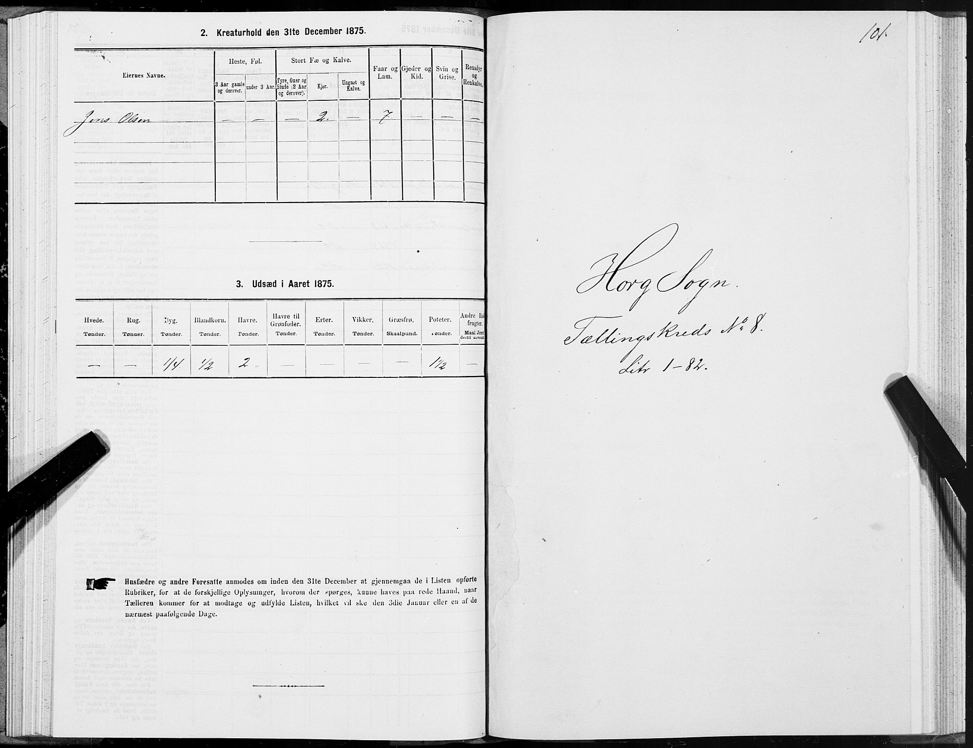 SAT, 1875 census for 1648P Støren, 1875, p. 4101